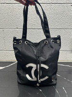 Chanel Precision Black White Tote