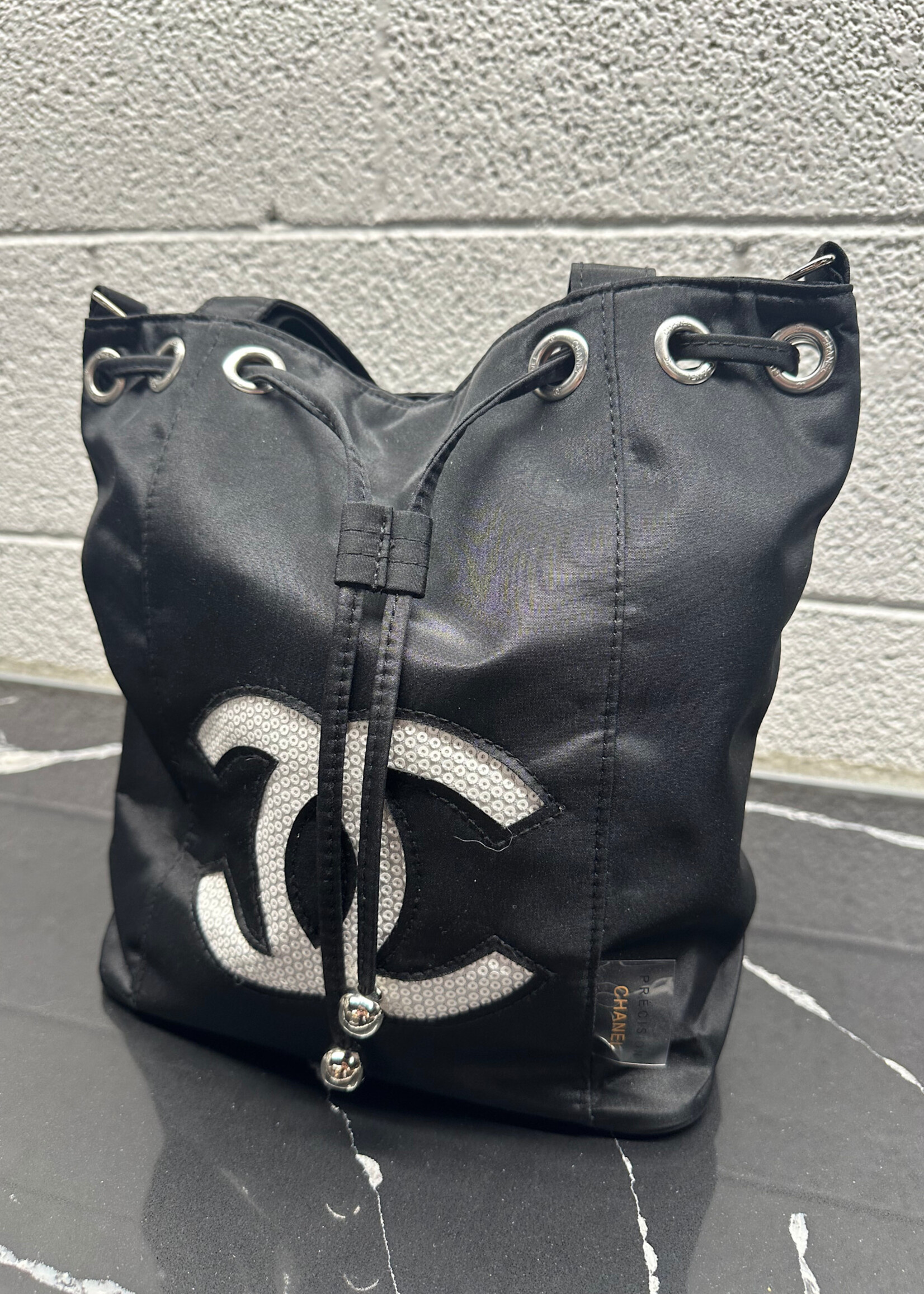 Chanel Precision Black White Tote