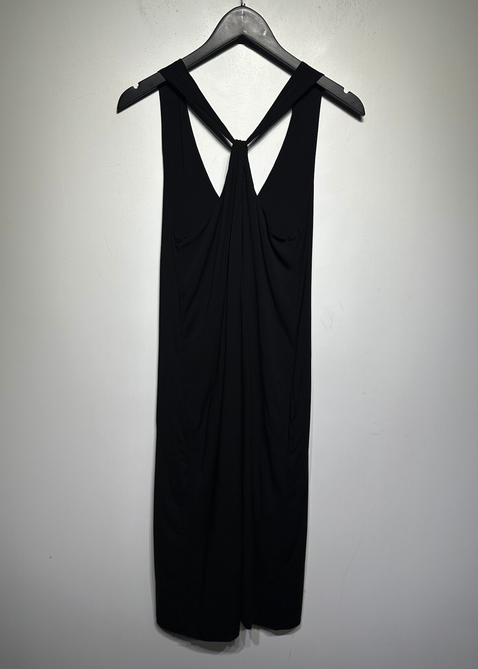 NWT James Perse Black Tank Side Pocket Dress 0/XS