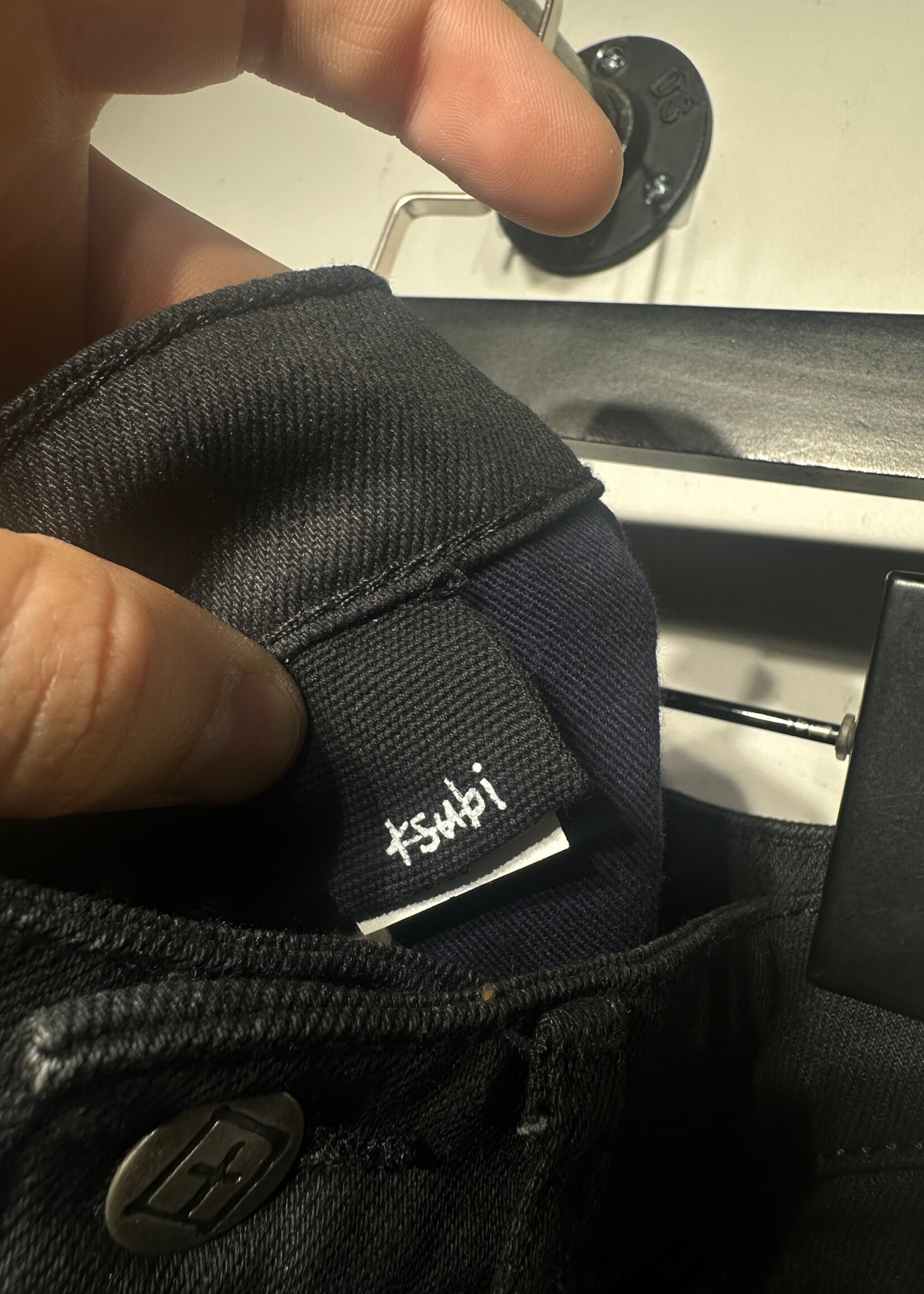 Ksubi Black High Rise Jeans Fem 24