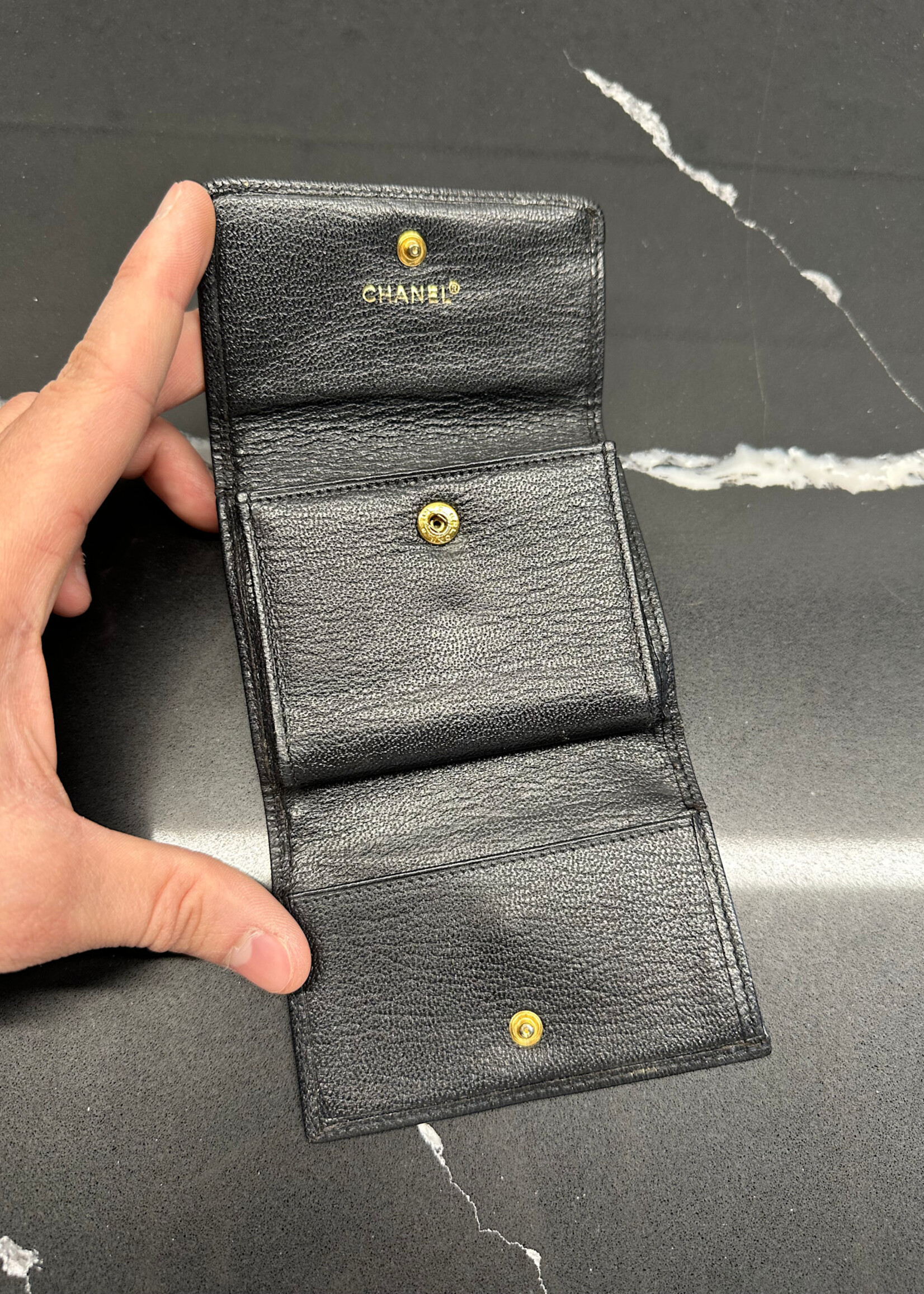 Chanel Black Mini Wallet