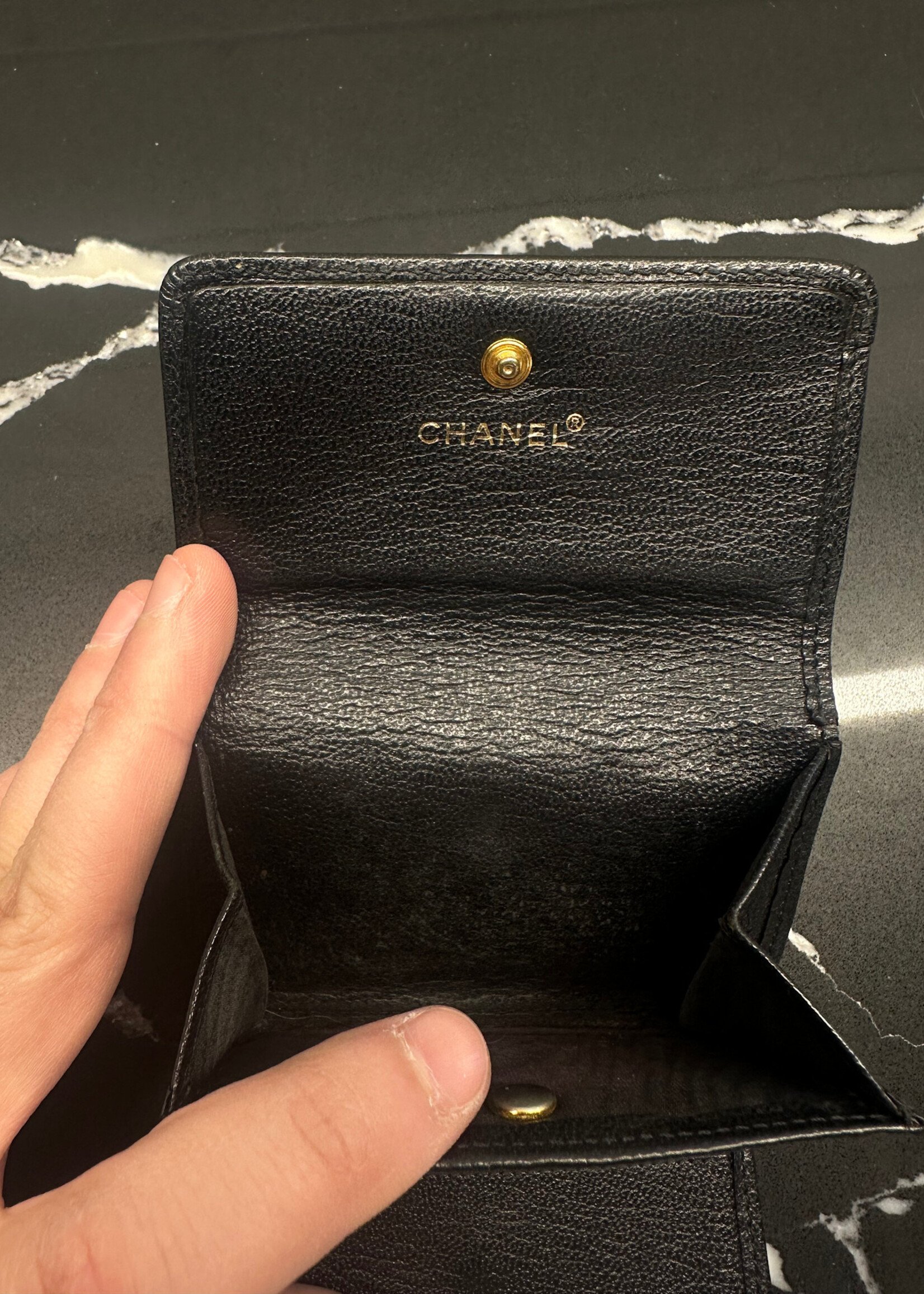 Chanel Black Mini Wallet