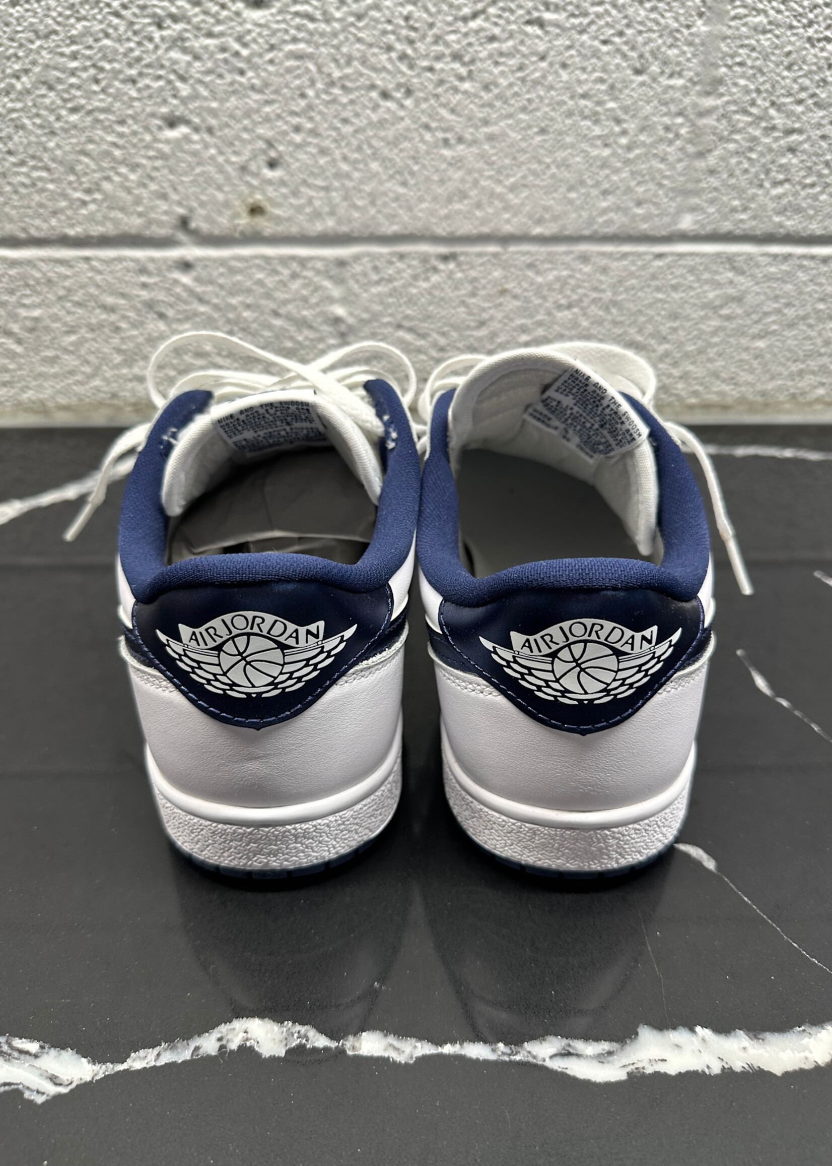 Jordan 1 Low Metalic Blue/White Masc 9.5