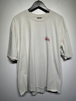 Stussy White Rattlesnake Logo Tee XL