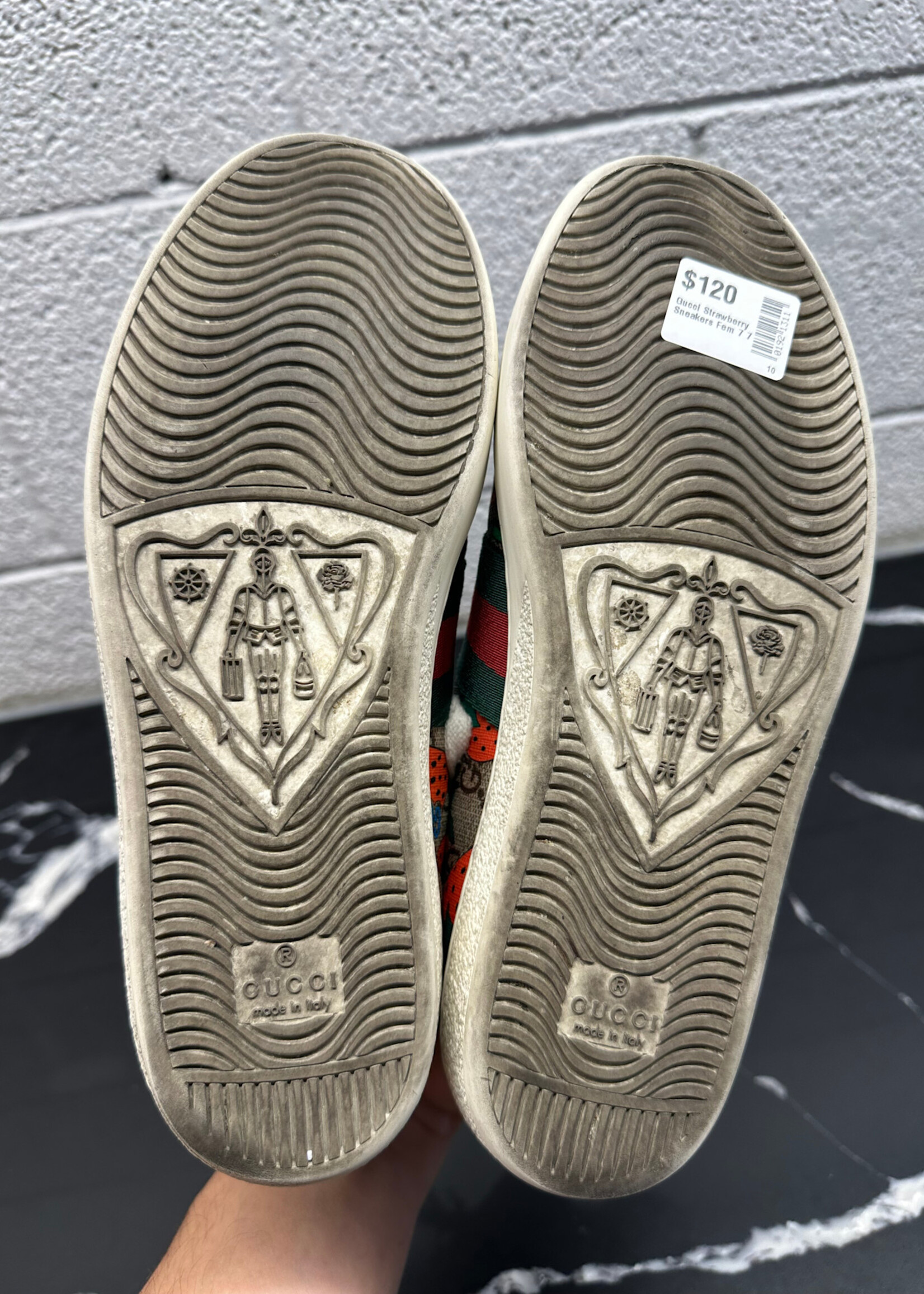 Gucci Strawberry Sneakers Fem 7