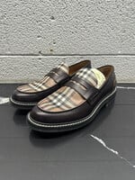 Burberry Plaid Brow Loafers Masc 9