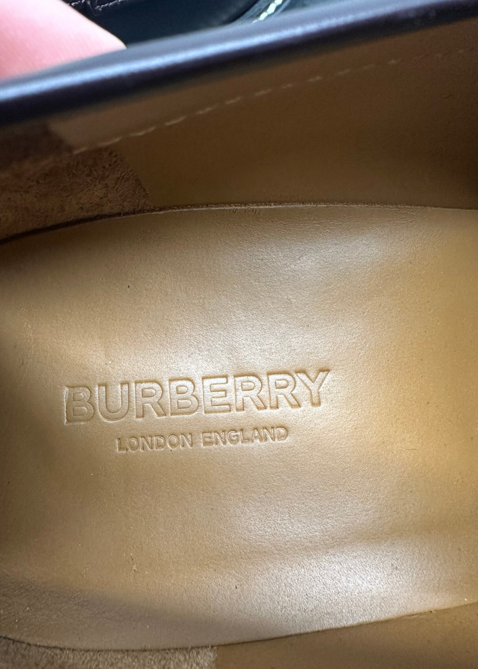 Burberry Plaid Brow Loafers Masc 9