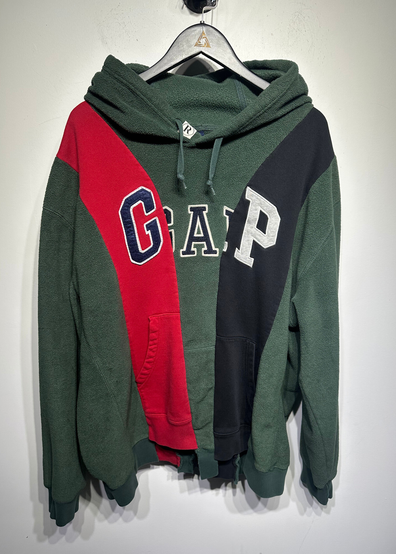 Gap 2000s Reworked 3 Panel Hoodie AS IS XXL