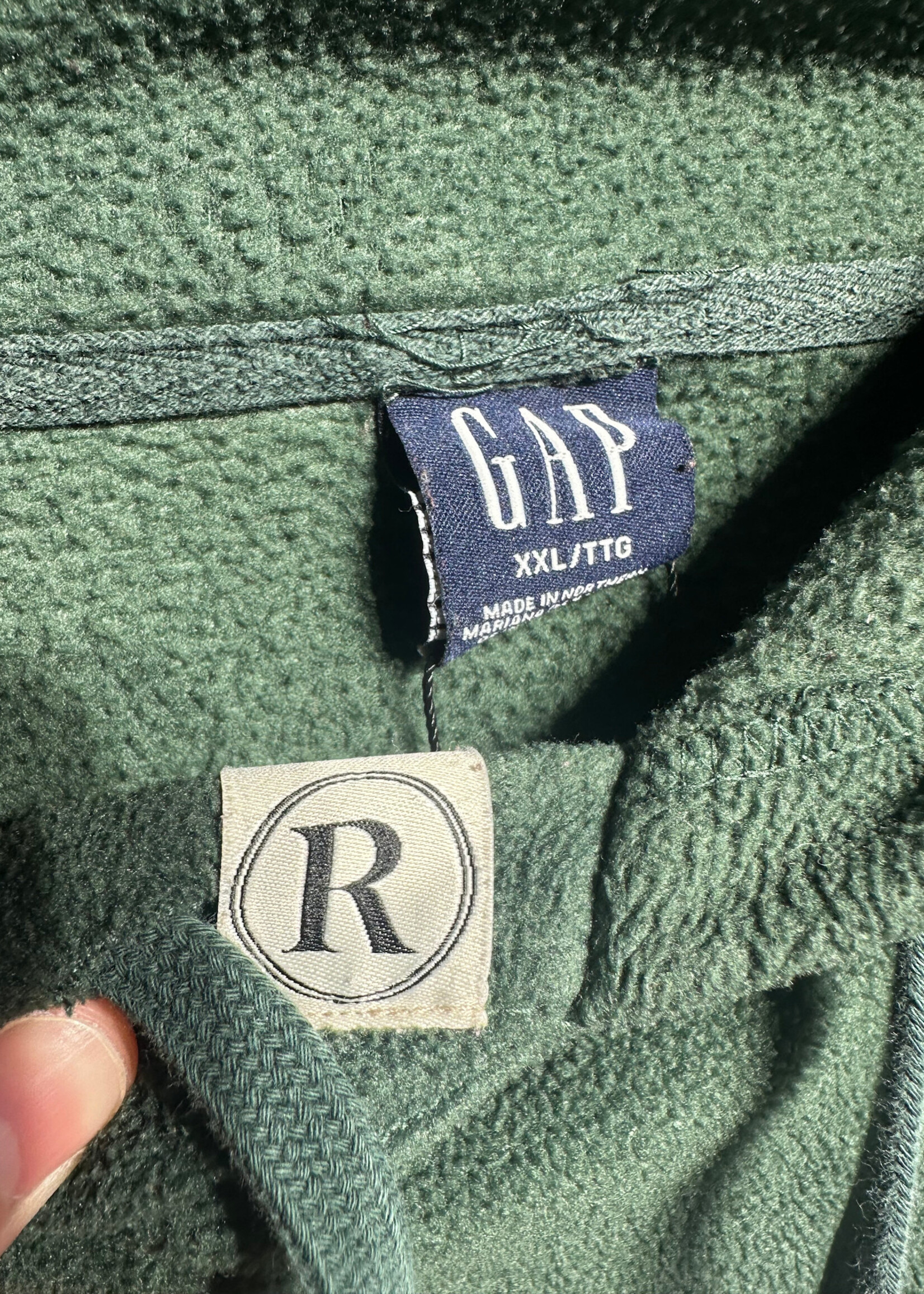 Gap 2000s Reworked 3 Panel Hoodie AS IS XXL