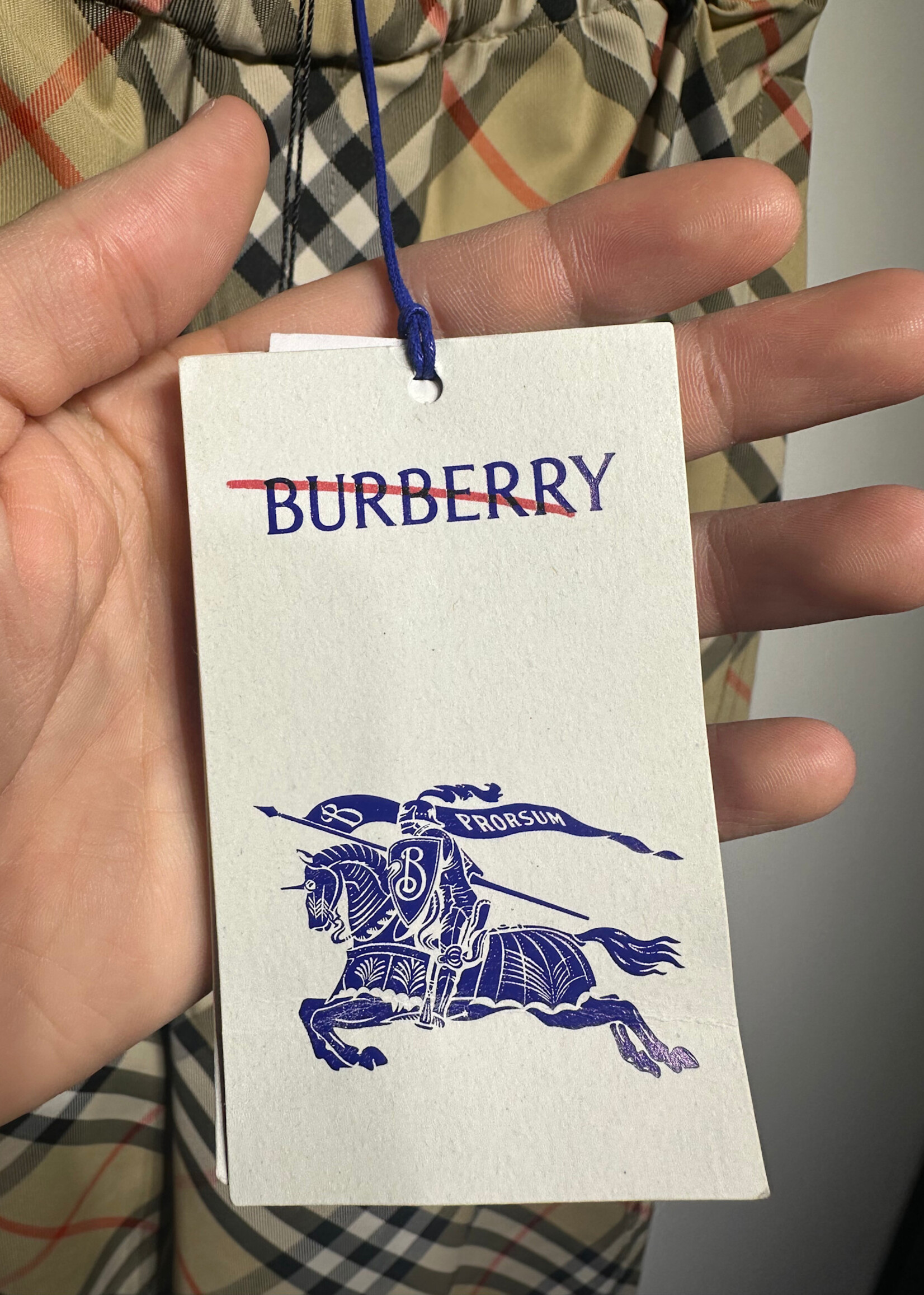 Burberry Check Twill Trousers Masc 30-34