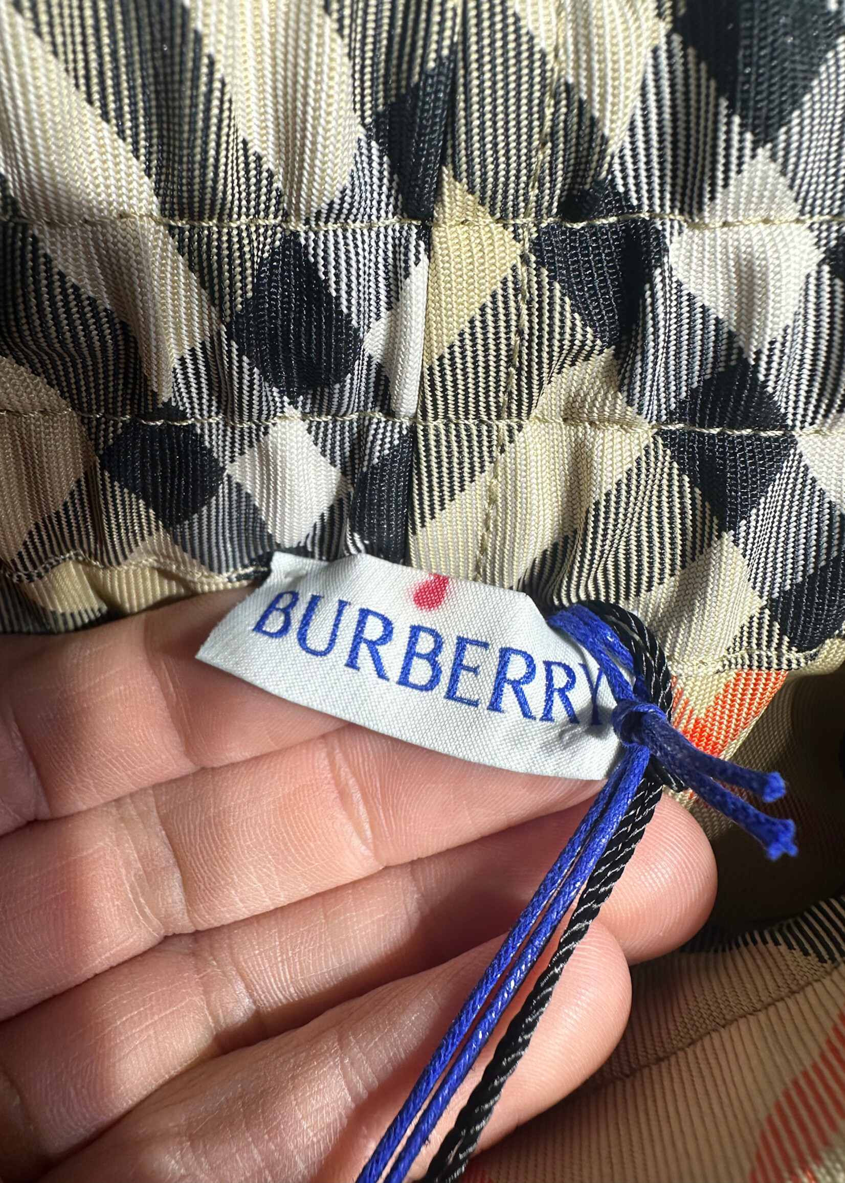 Burberry Check Twill Trousers Masc 30-34