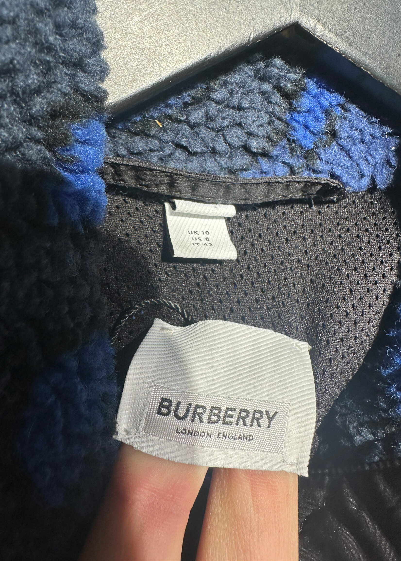 Burberry Monogram Blue Fleece S