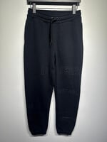 NWT Burberry Black Logo Sweatpant 26-28