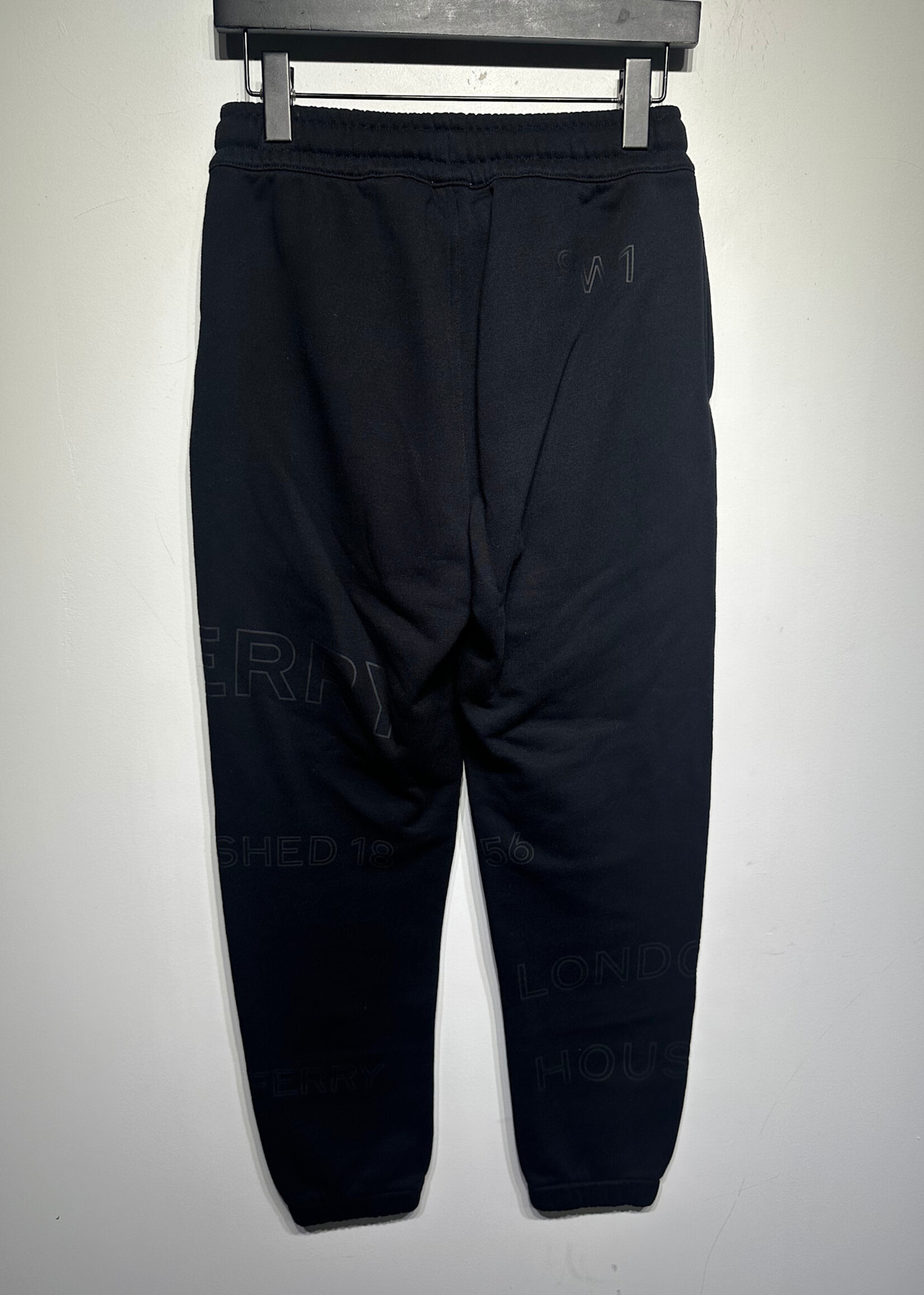 NWT Burberry Black Logo Sweatpant 26-28