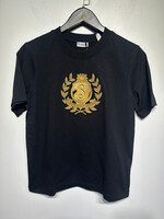 NWT Burberry Gold Crest Embroidered Tee M