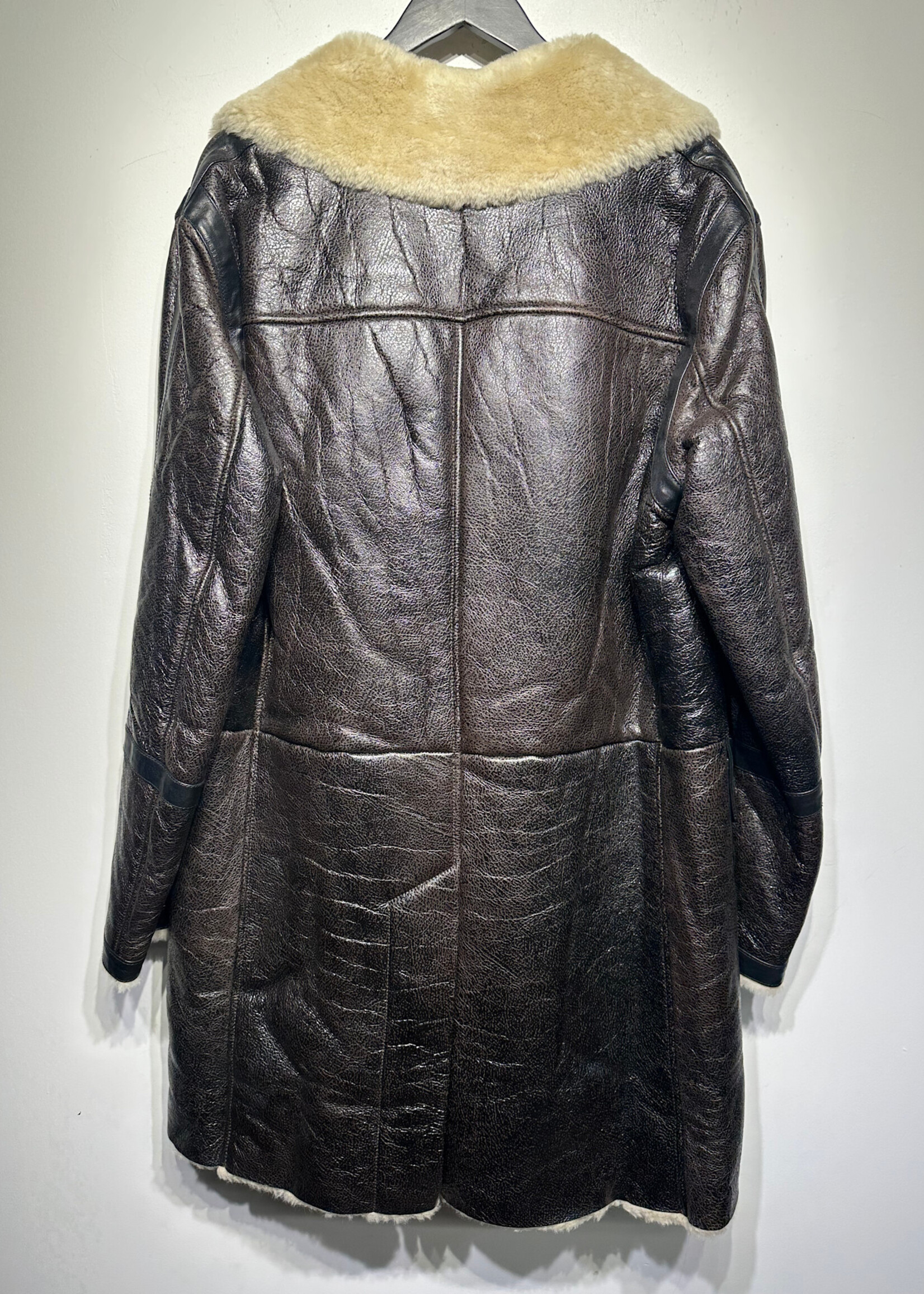 Dsquared2 Lamb Fur Trench Masc XL Retail: $4,245