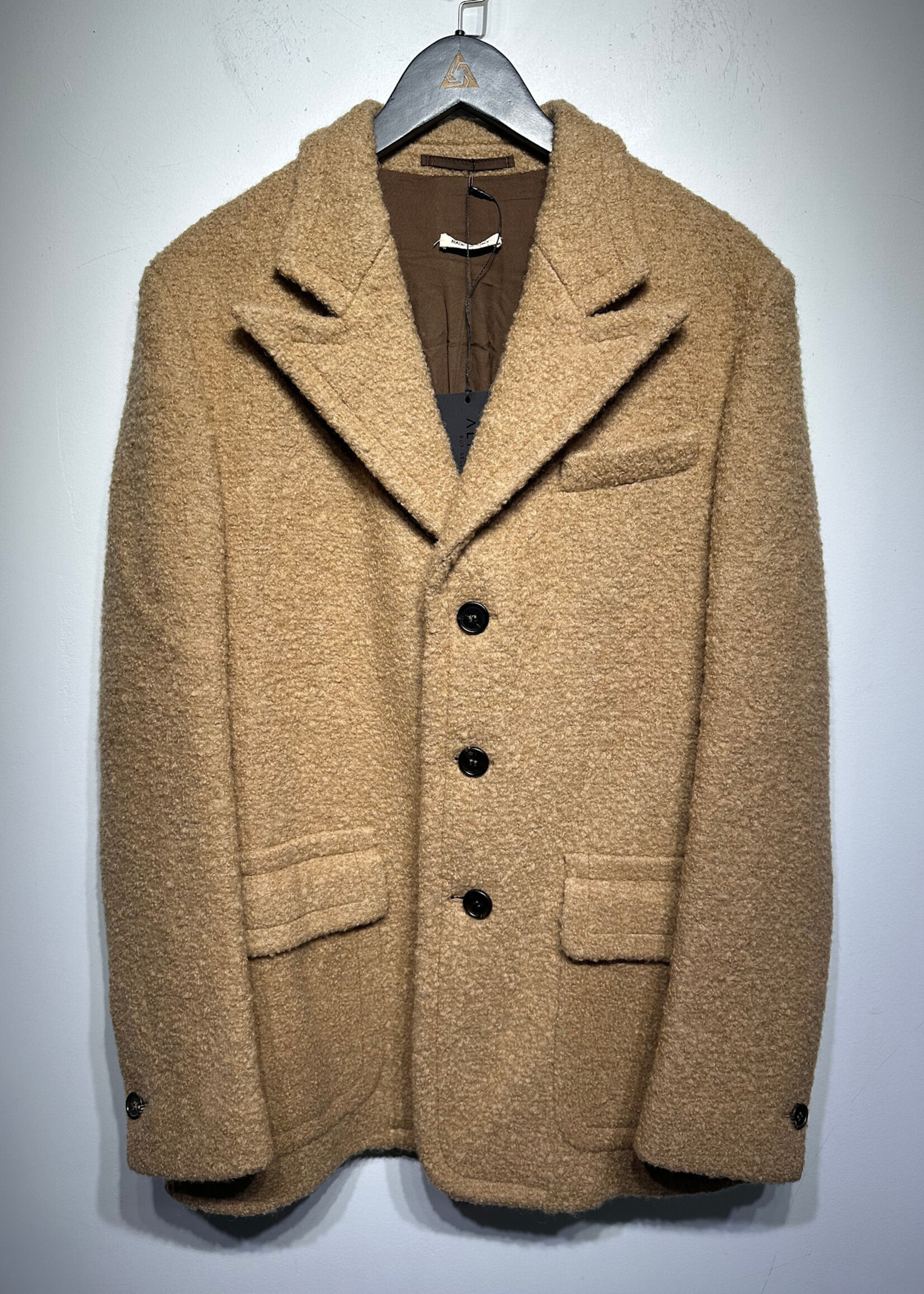 Marni Boucle Overcoat Masc XL