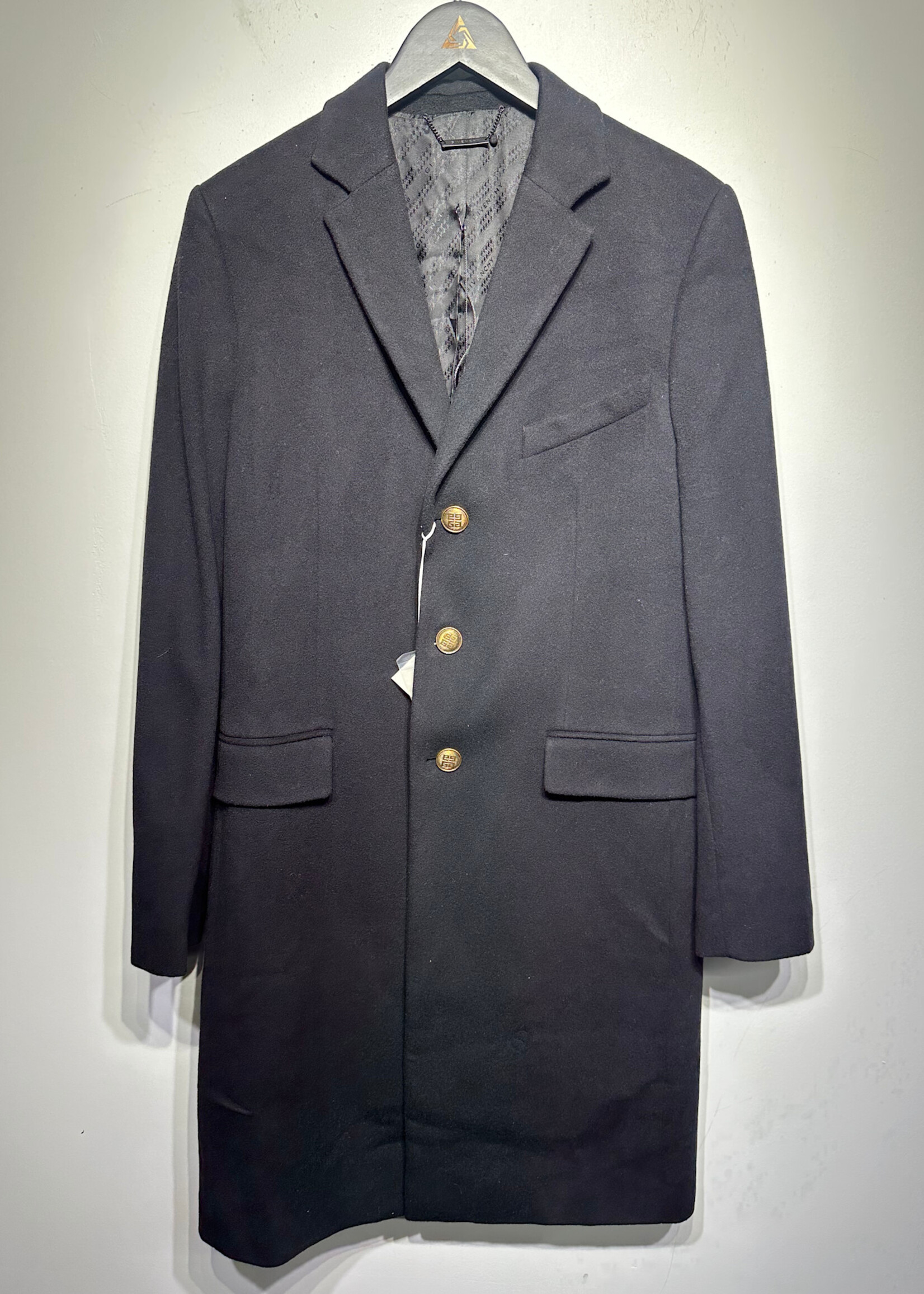 NWT Givenchy Black Trench Fem XL