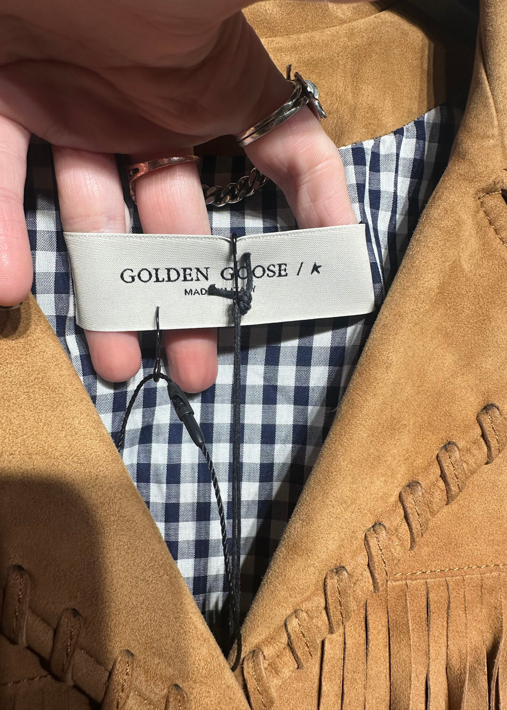 Golden Goose Western Style Jacket Fem M