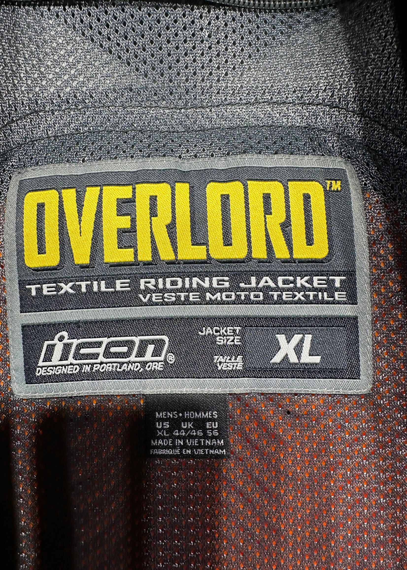 Overlord Streetbike Grey Jacket XL