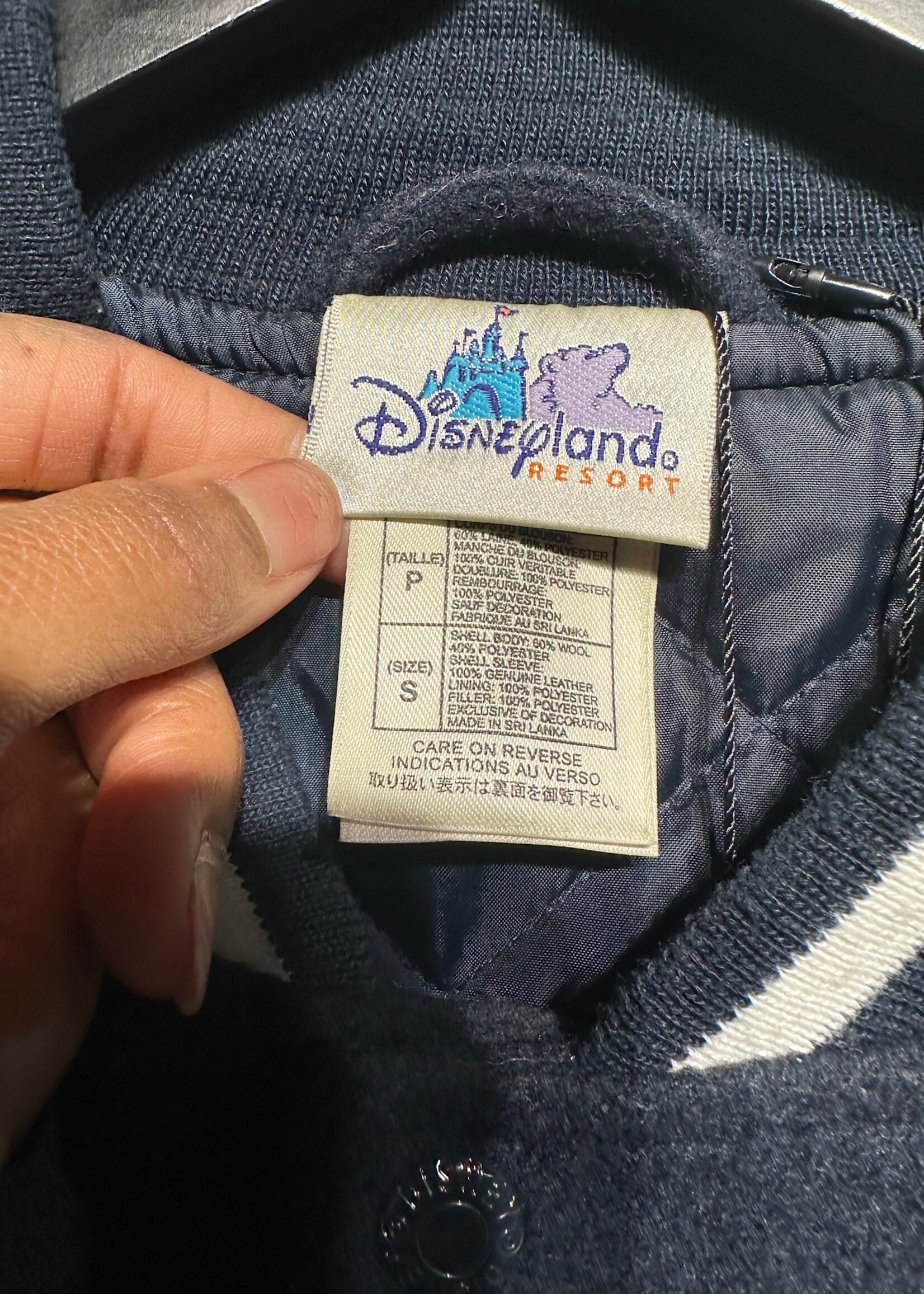 Vintage Mickey Varsity Jacket Masc S