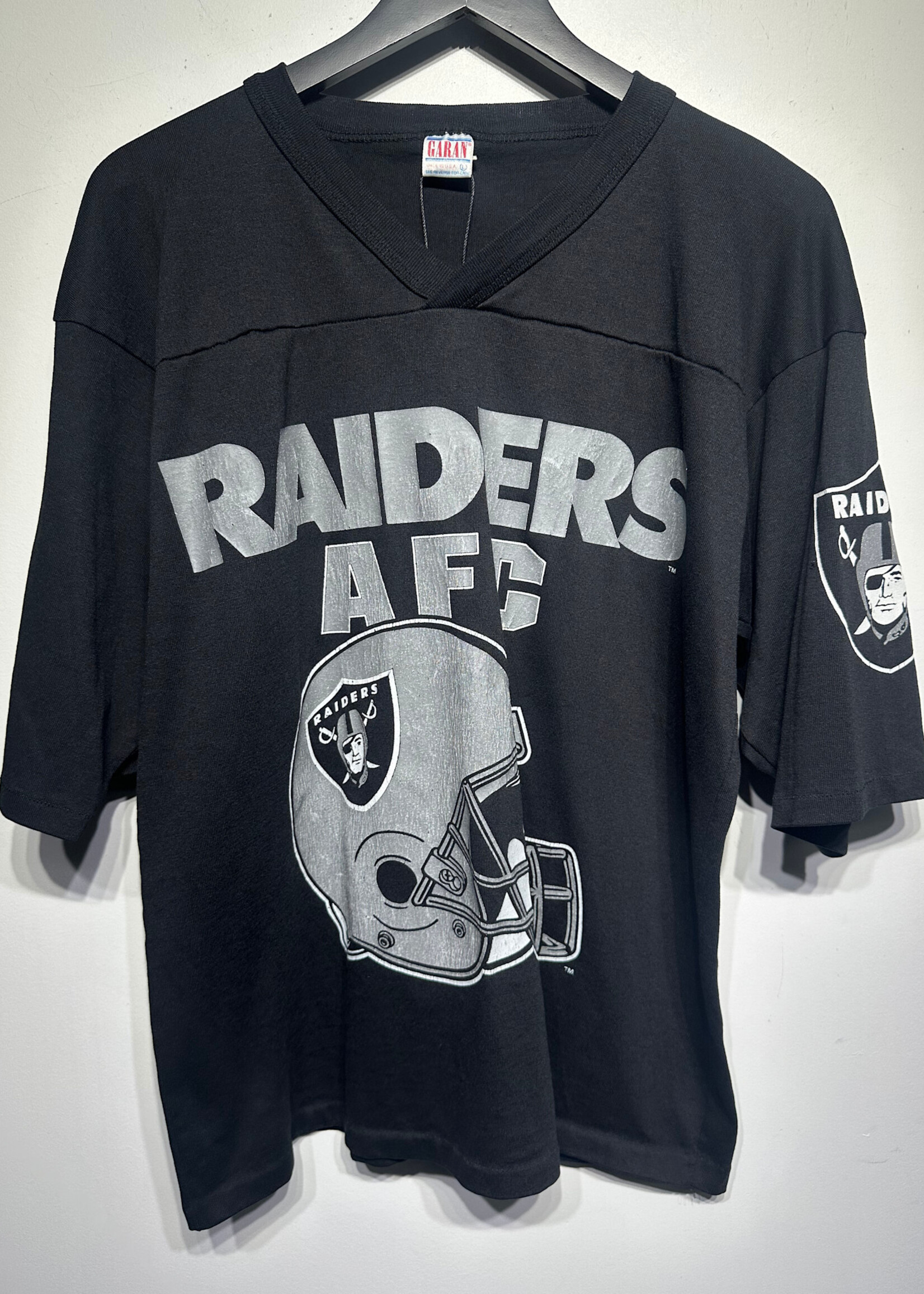 Vintage Raiders AFC Jersey Tee L