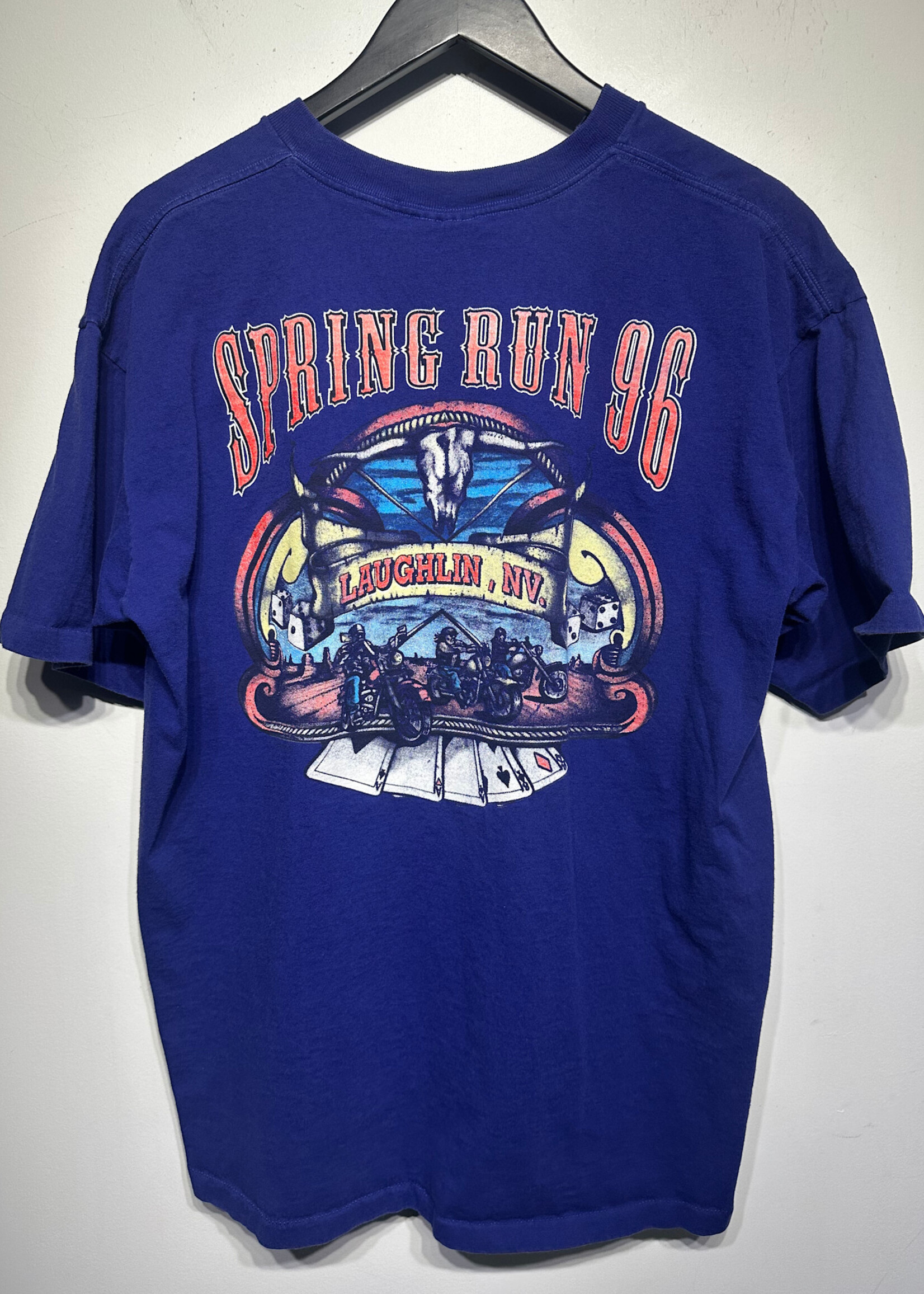 Harley Spring Run 95 Blue Tee L