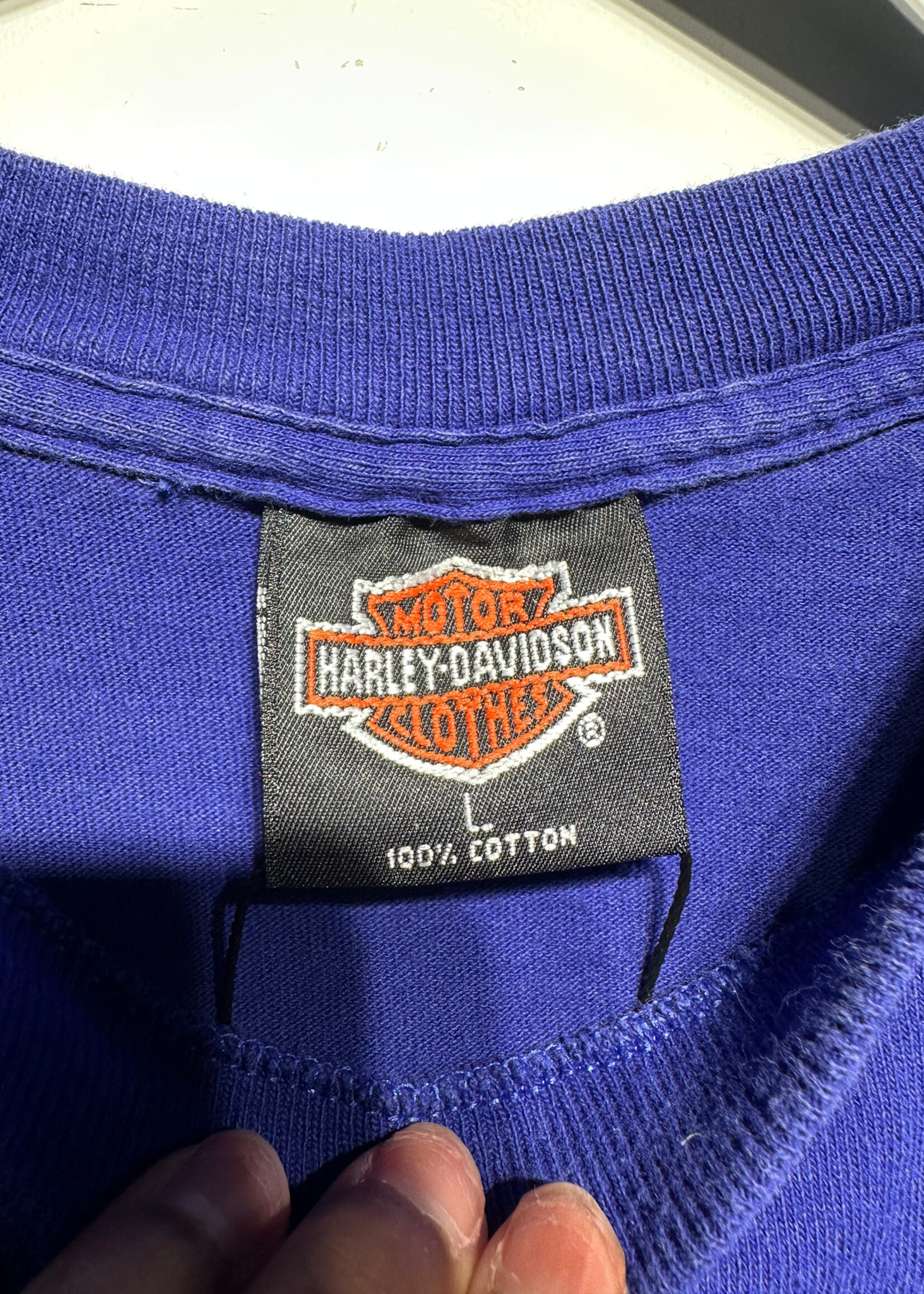 Harley Spring Run 95 Blue Tee L