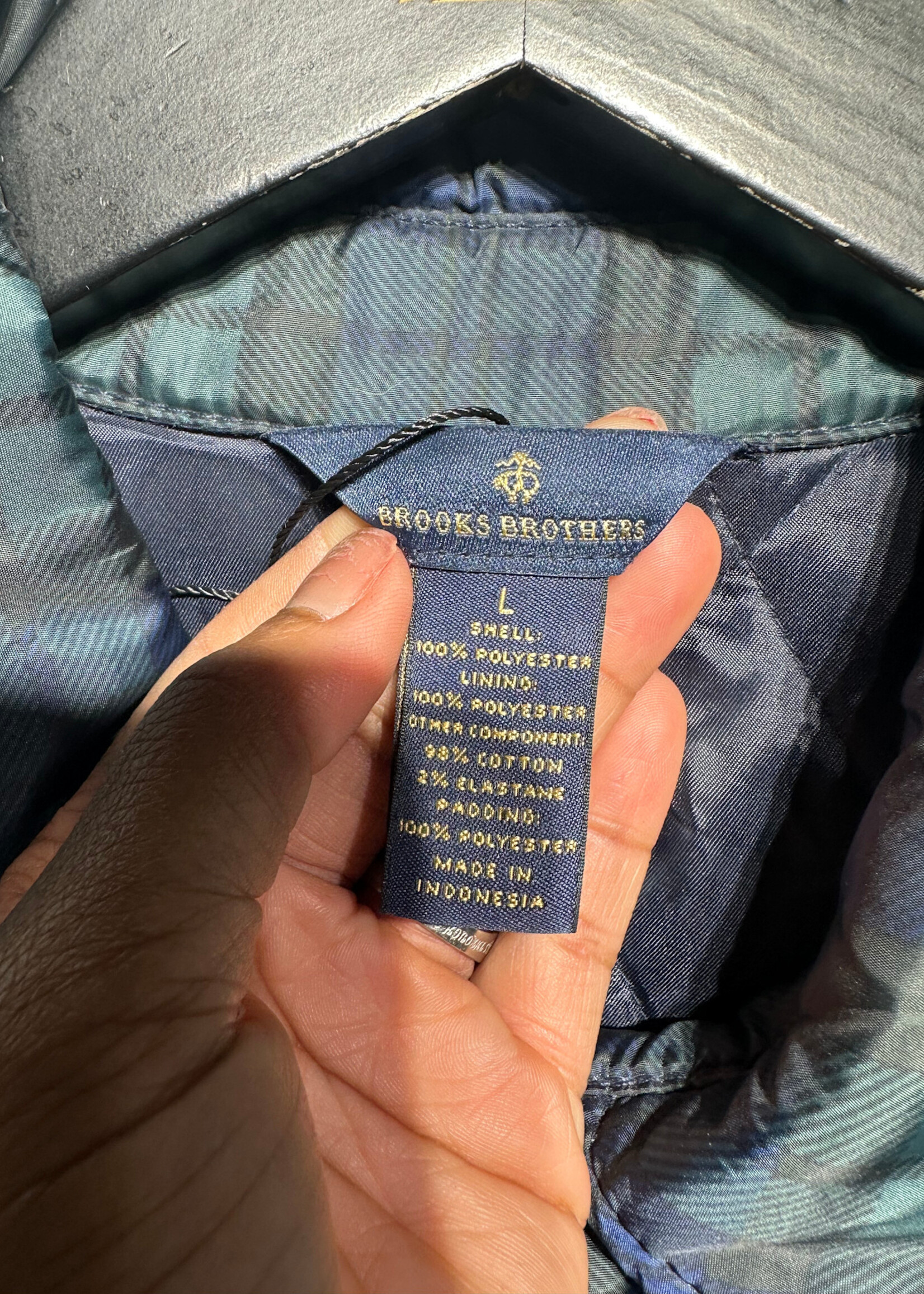 Brooks Brothers Blue Plaid JacketL