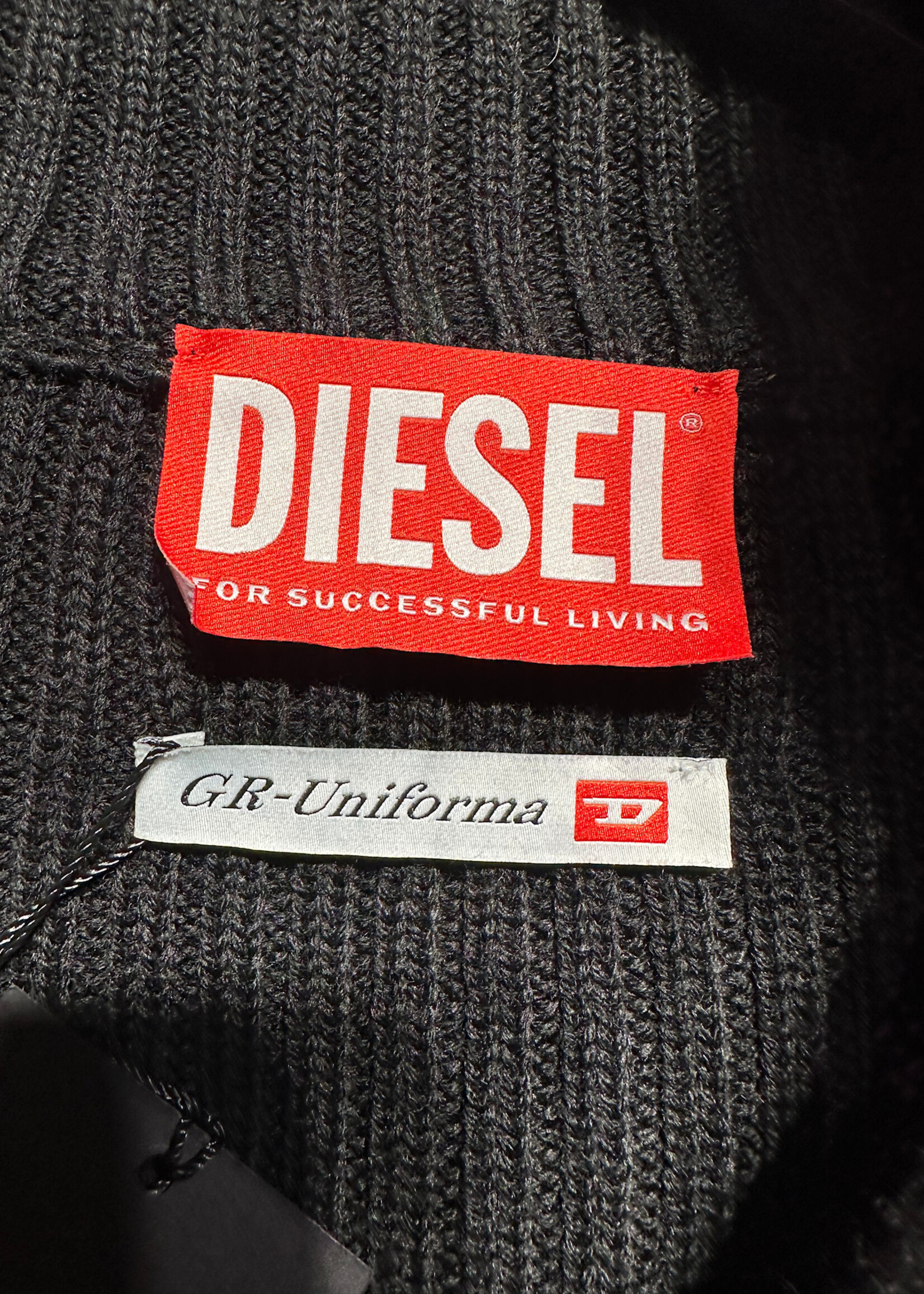 Diesel Uniform 1/4 Zip Sweater L