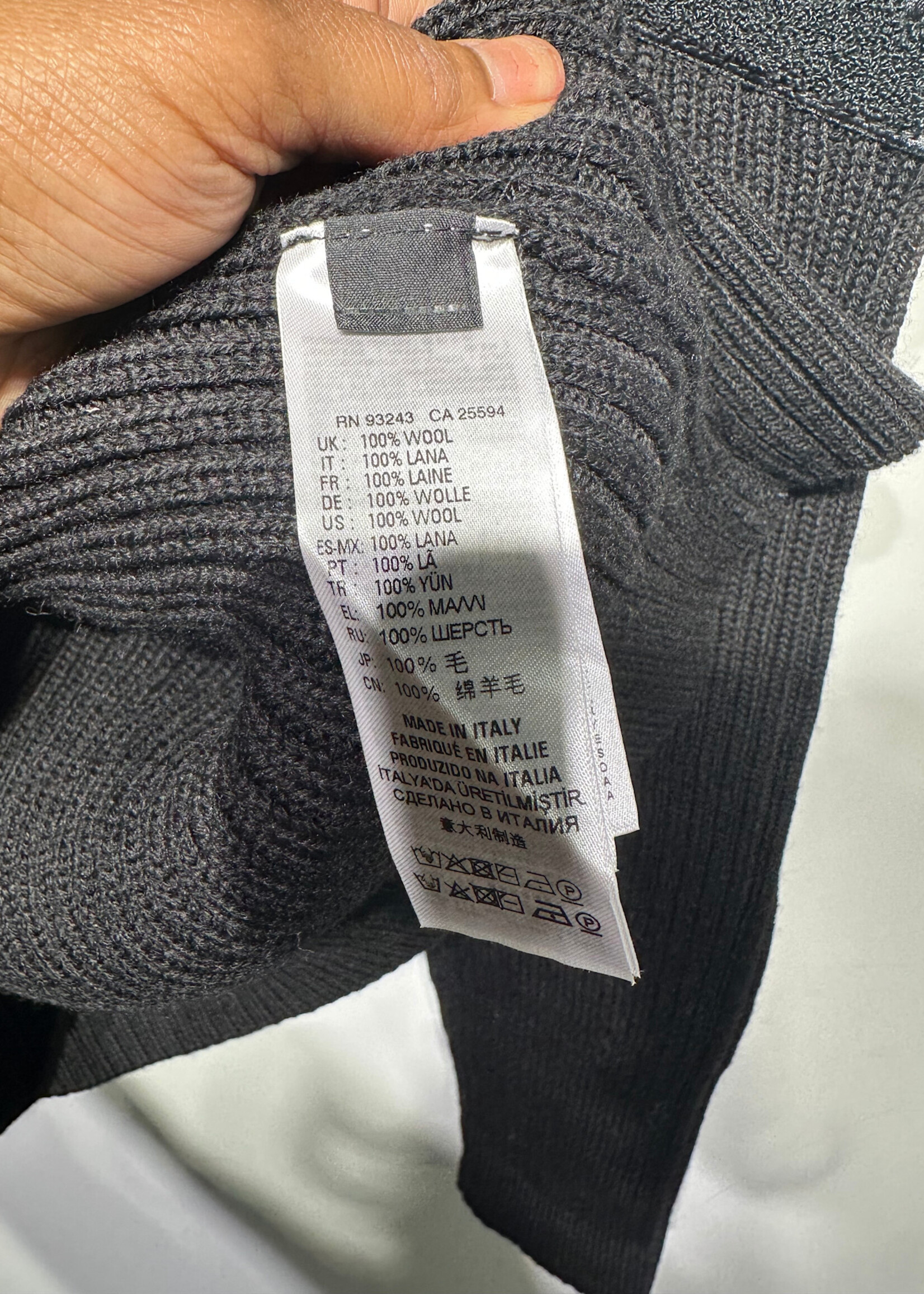 Diesel Uniform 1/4 Zip Sweater L