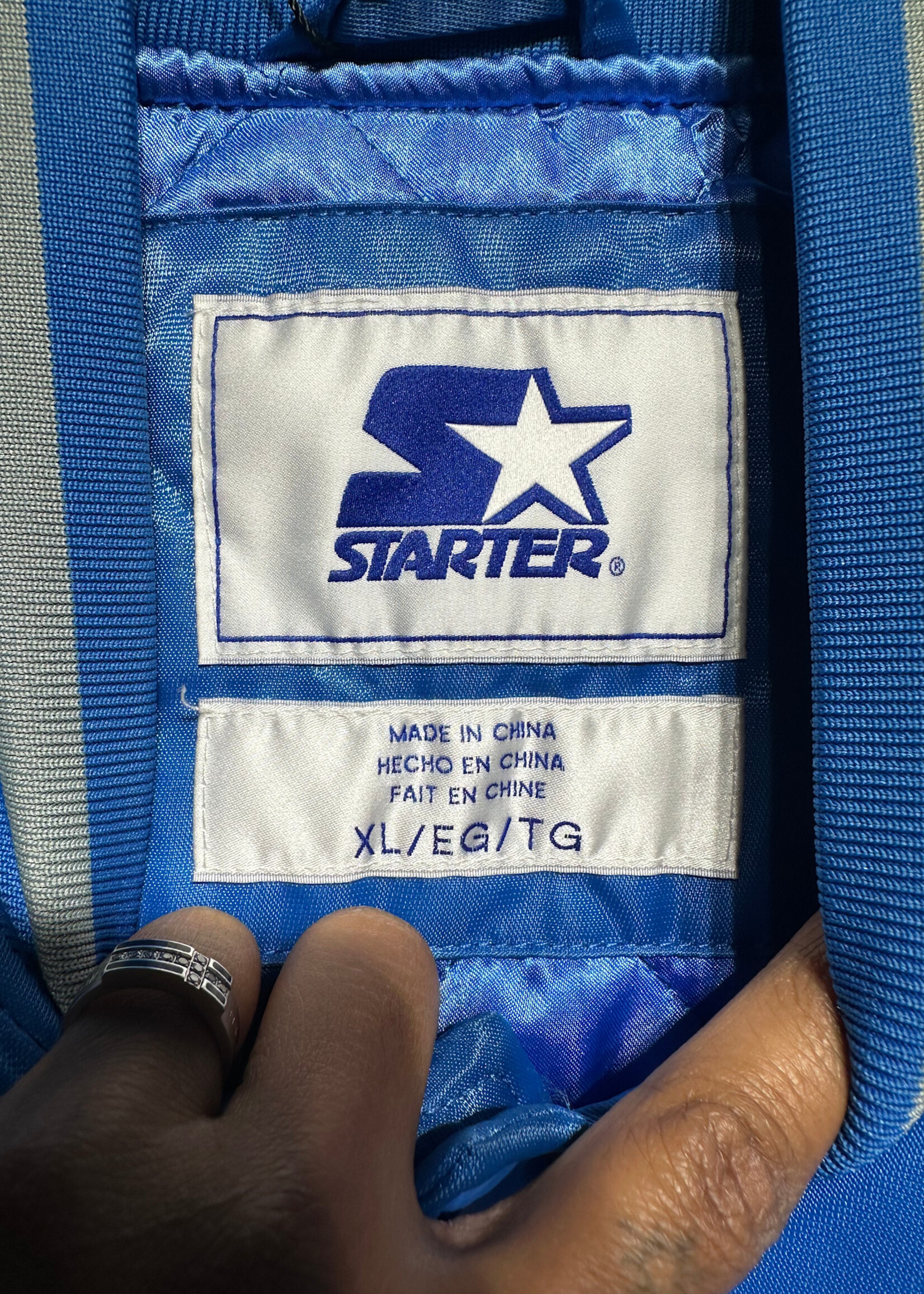 Starter Detroit Lions Bomber Jacket XL