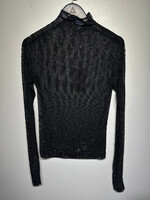 MUGLER X H&M RHINESTONE T SHIRT S