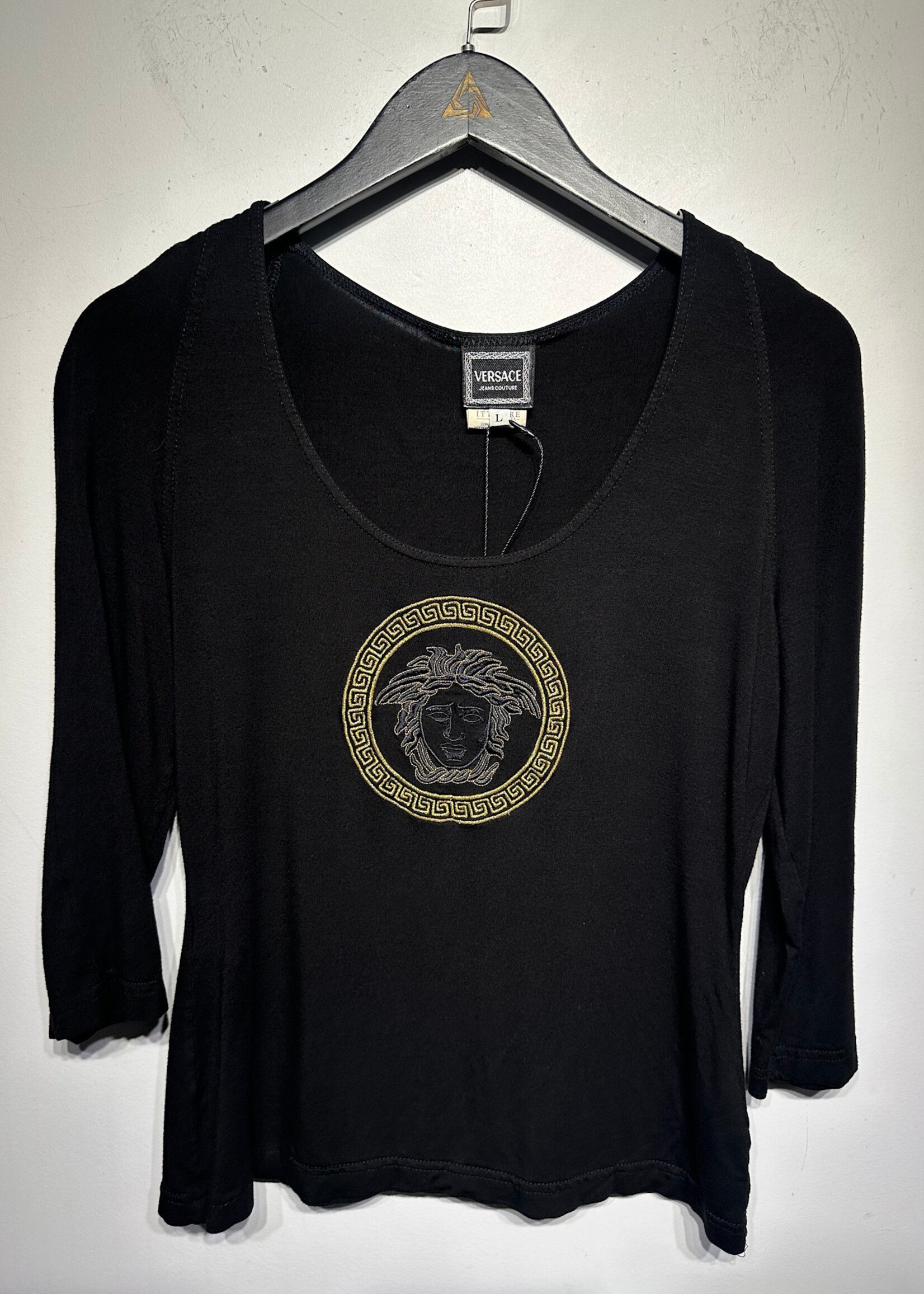 VERSACE JEANS MEDUSA LOGO L/S FEM L