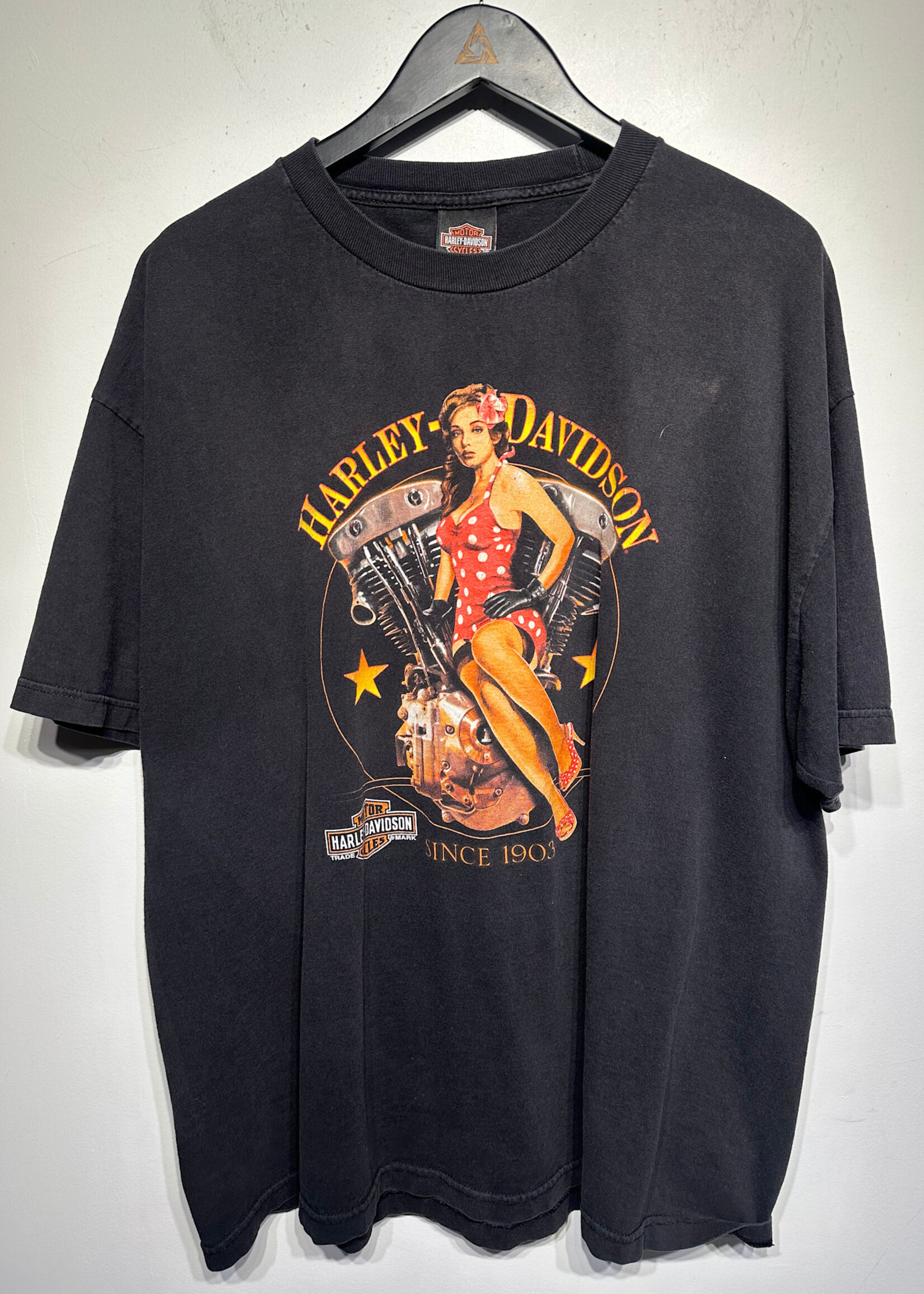 HARLEY DAVIDSON SHOWGIRL MOTO TEE XXL