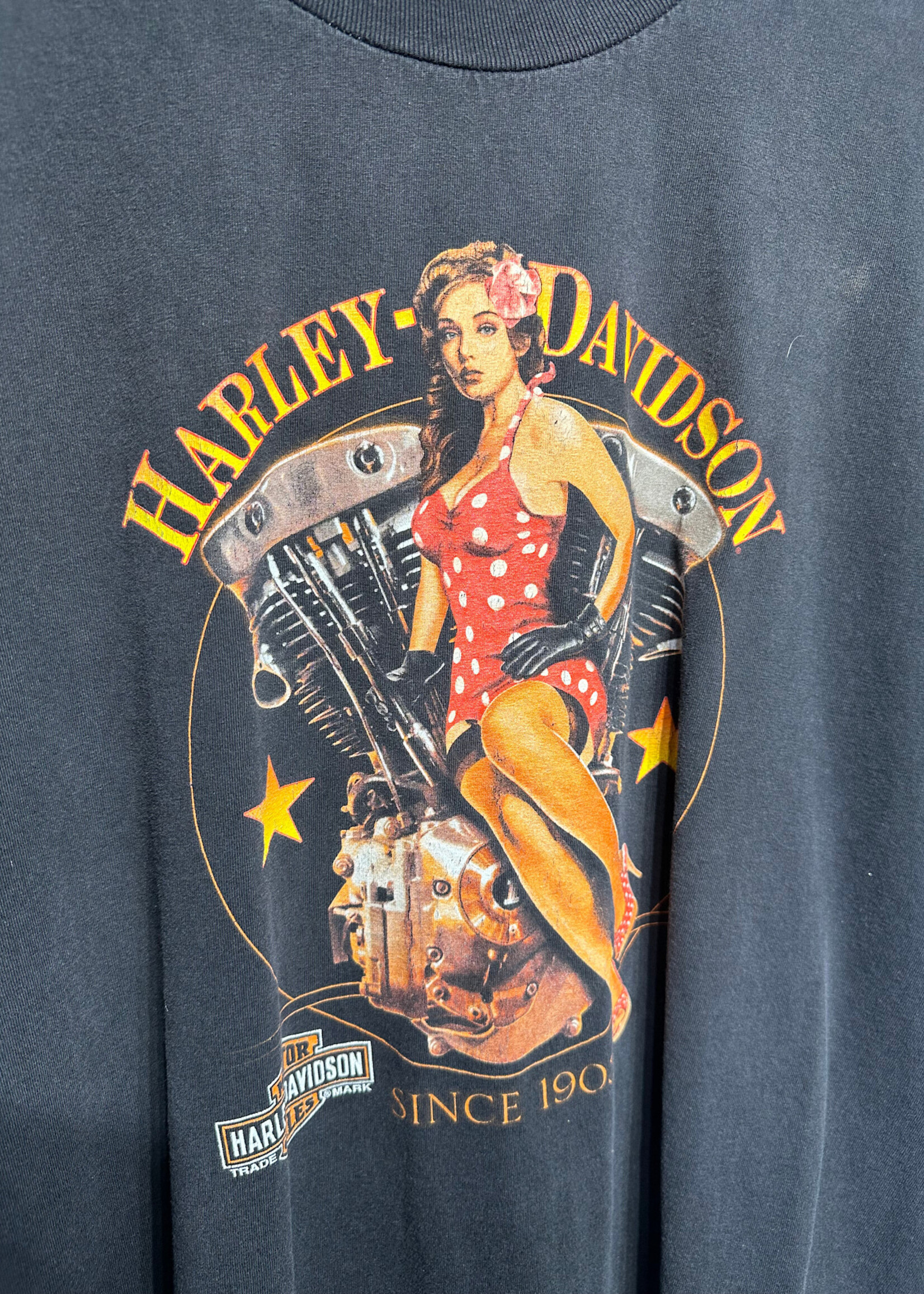 HARLEY DAVIDSON SHOWGIRL MOTO TEE XXL