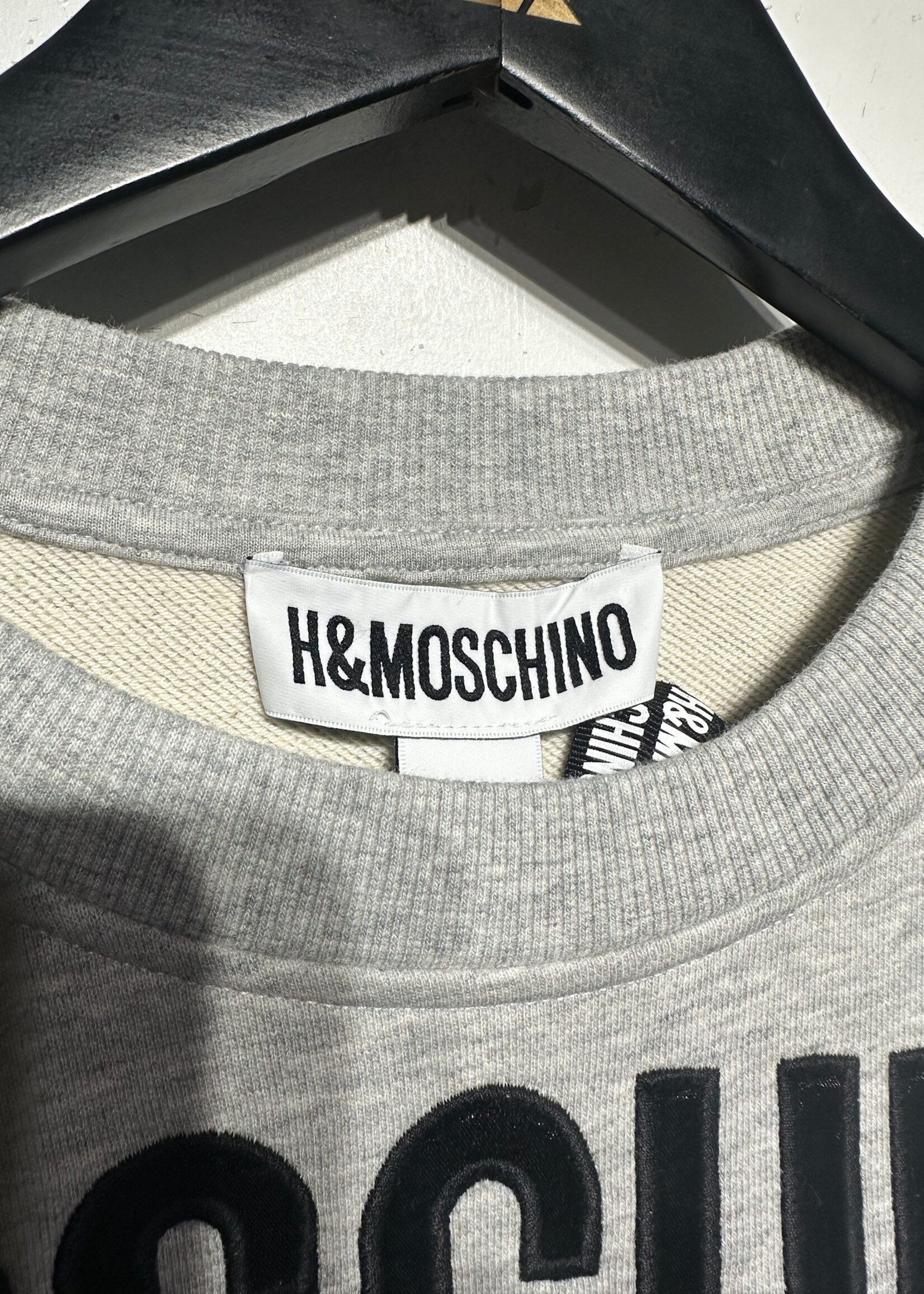 NWT H&Moschino Mickey Boombox Crew Neck XS