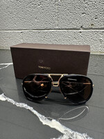 Tom Ford Brown Aviators WITH CASE