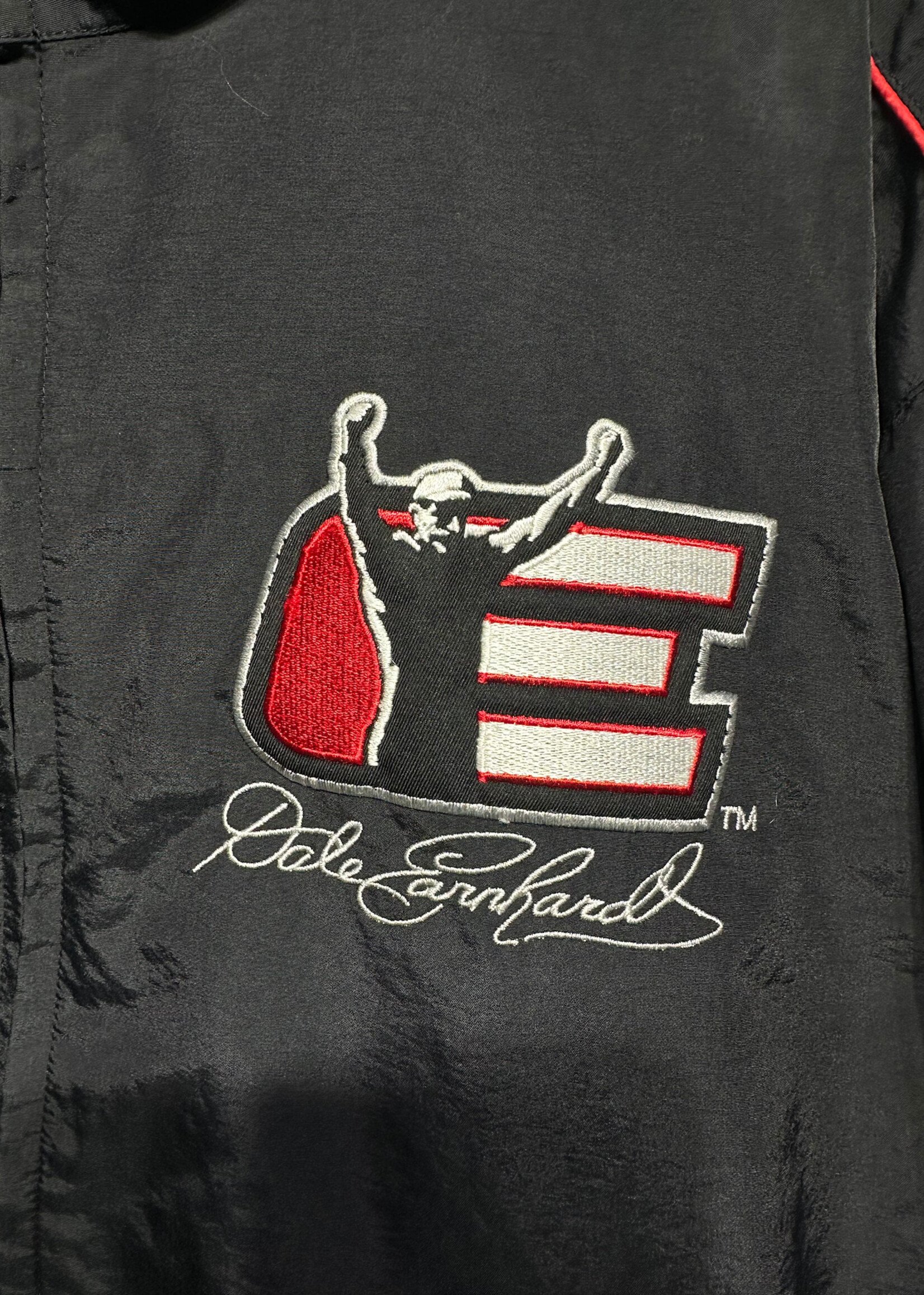 DALE EARNHARDT BLACK/RED RACE JACKET XL