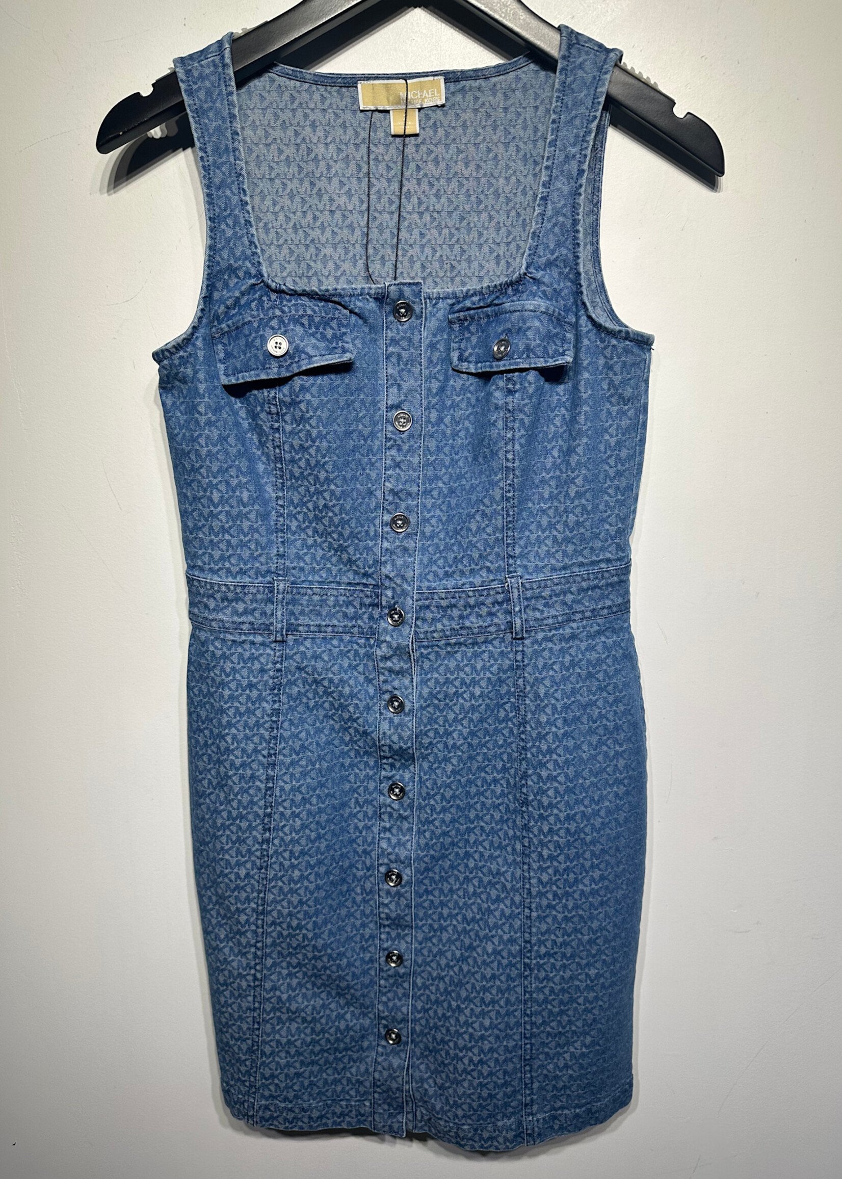 Michael Kors Blue Denim Tank Dress XS/S