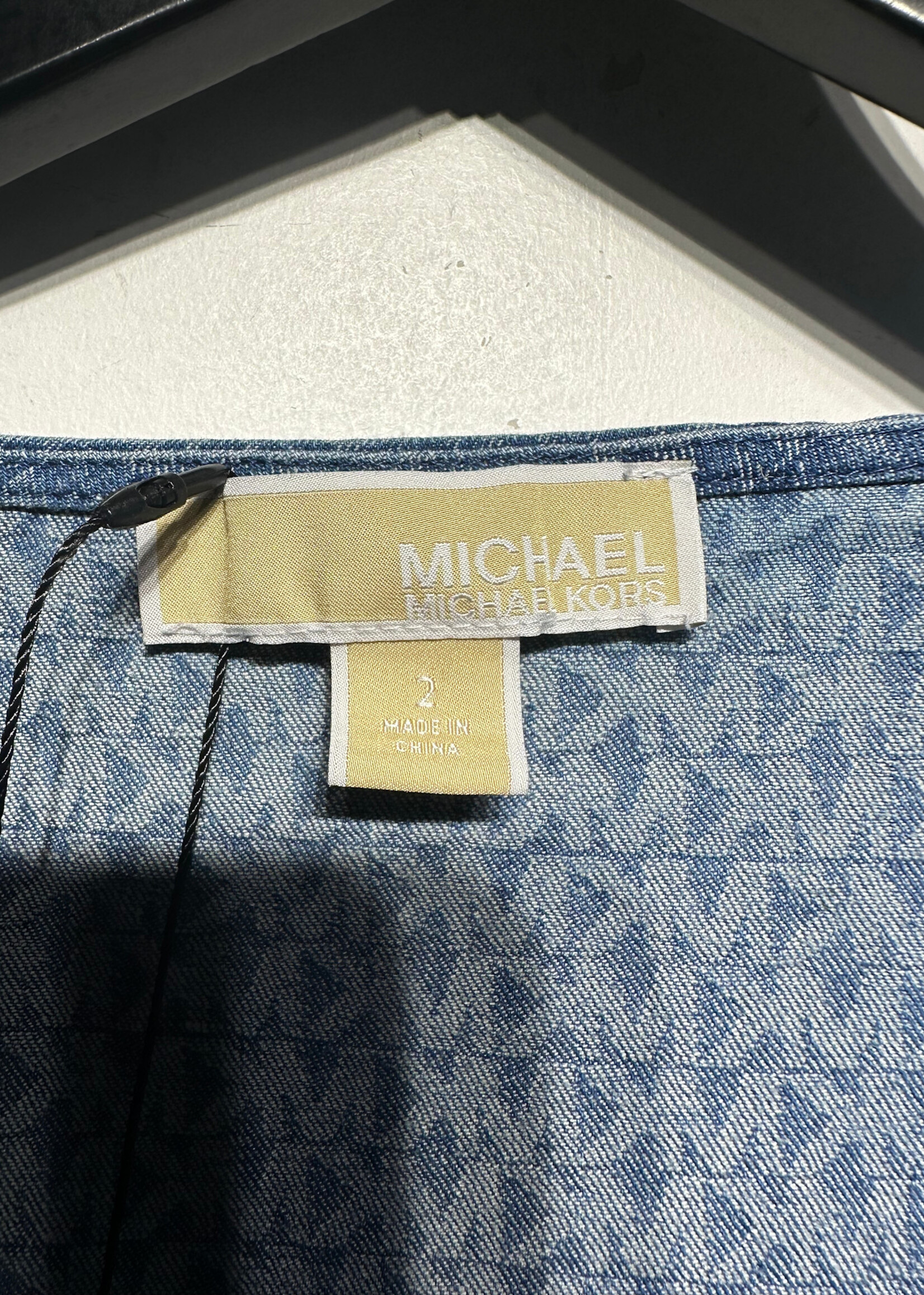 Michael Kors Blue Denim Tank Dress XS/S