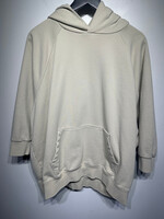 ESSENTIALS BEIGE 77 OVERSIZED HOODIE XL