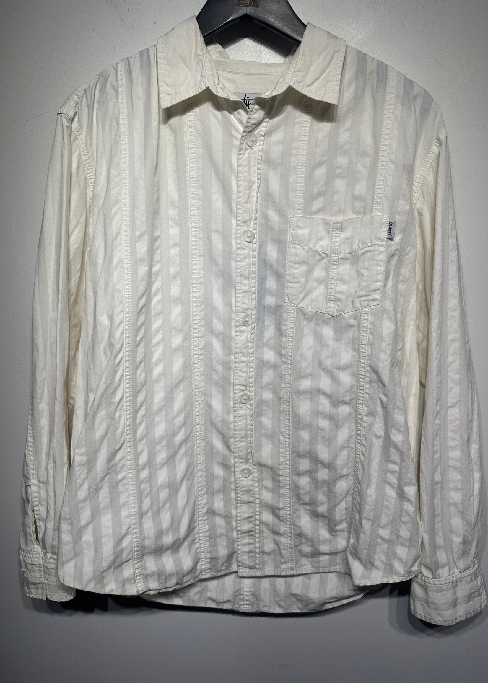 STUSSY VERTICAL STRIPE B/U L