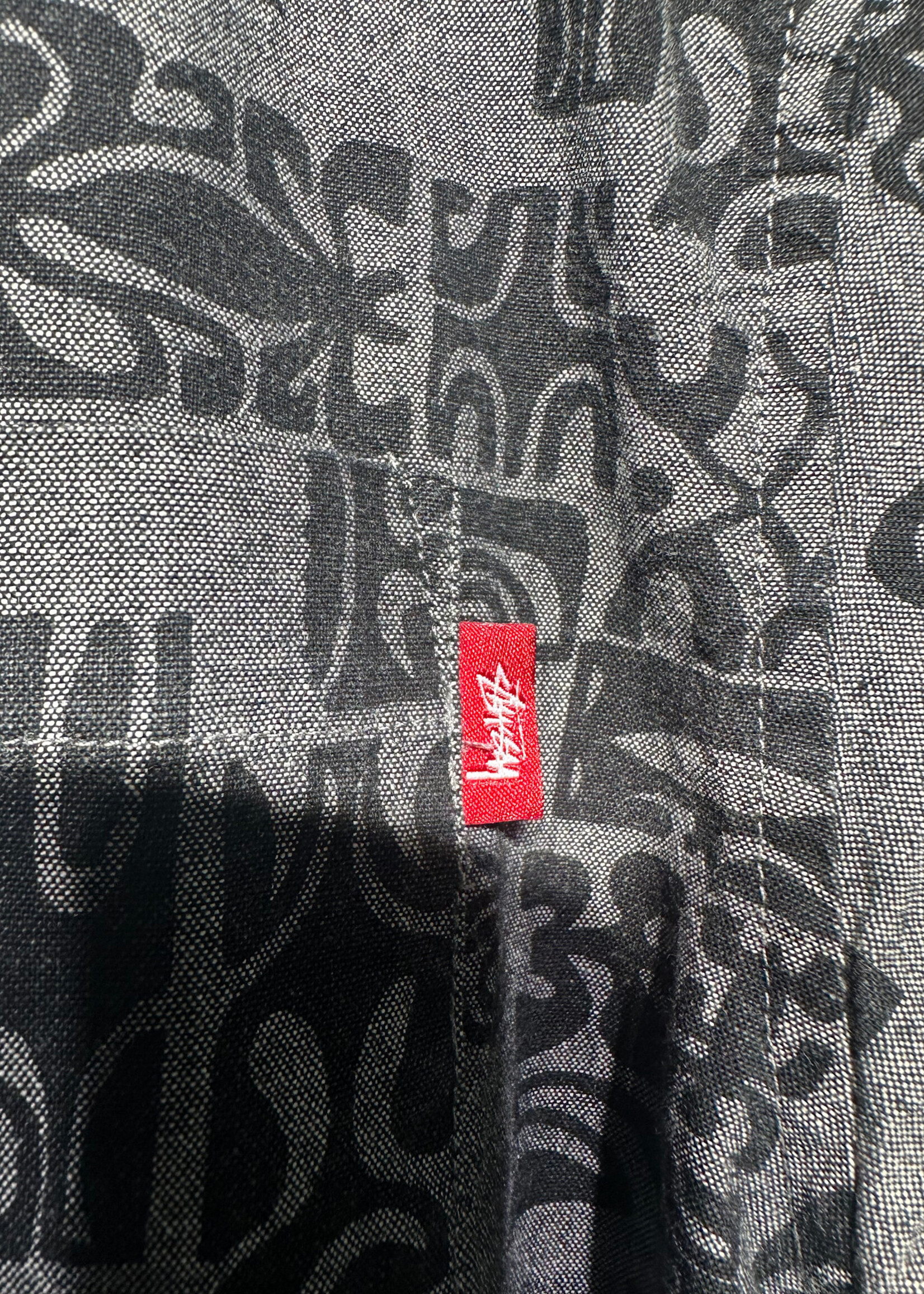 STUSSY GREY HAWAIIAN B/U L