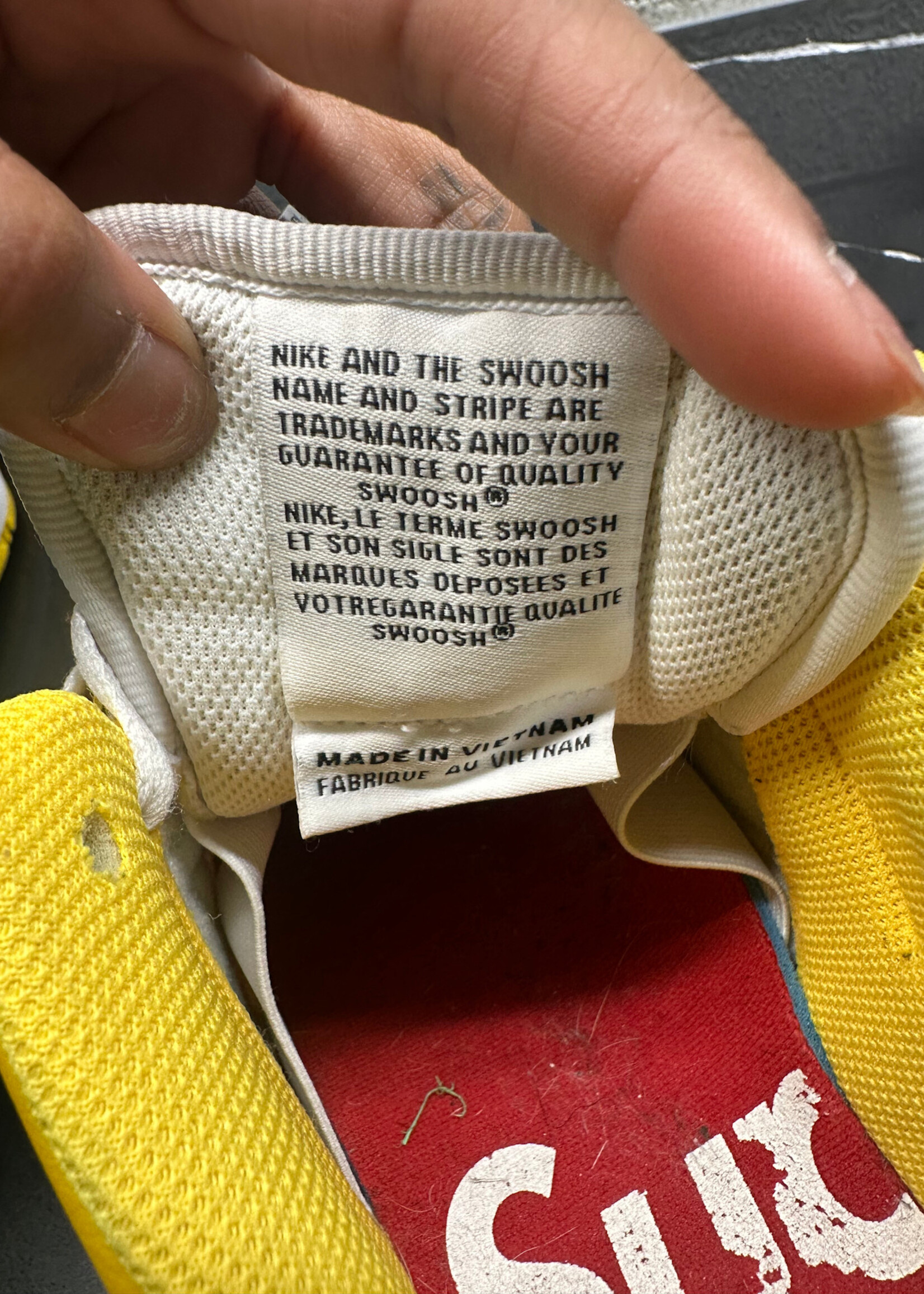 Nike SB X Supreme AF2 Yellow Masc 9