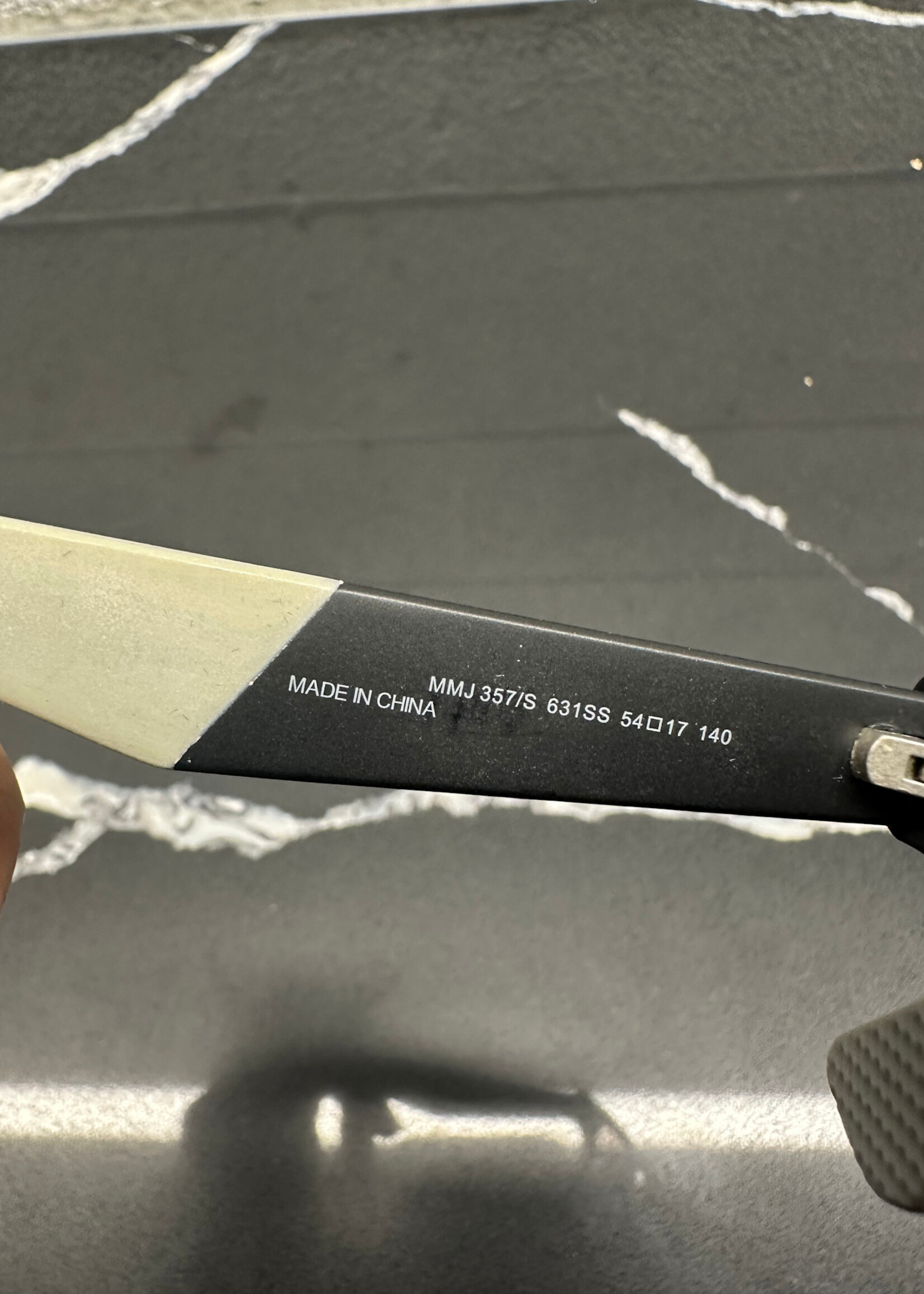 MARC JACOBS BLACK/GREY FRAMES