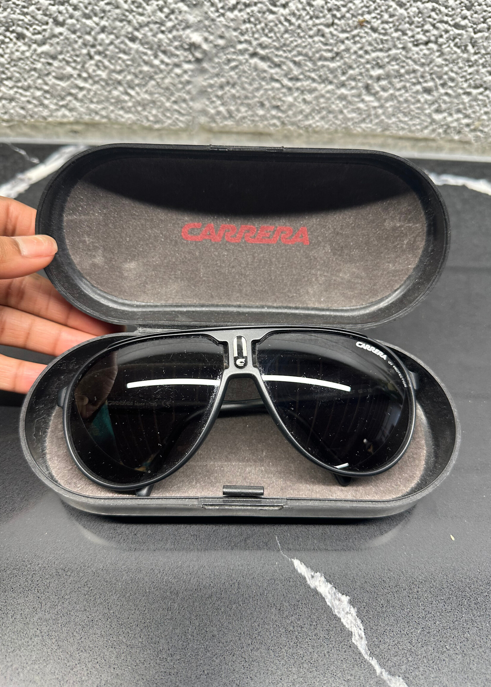 CARRERA BLACK AVIATOR FRAMES
