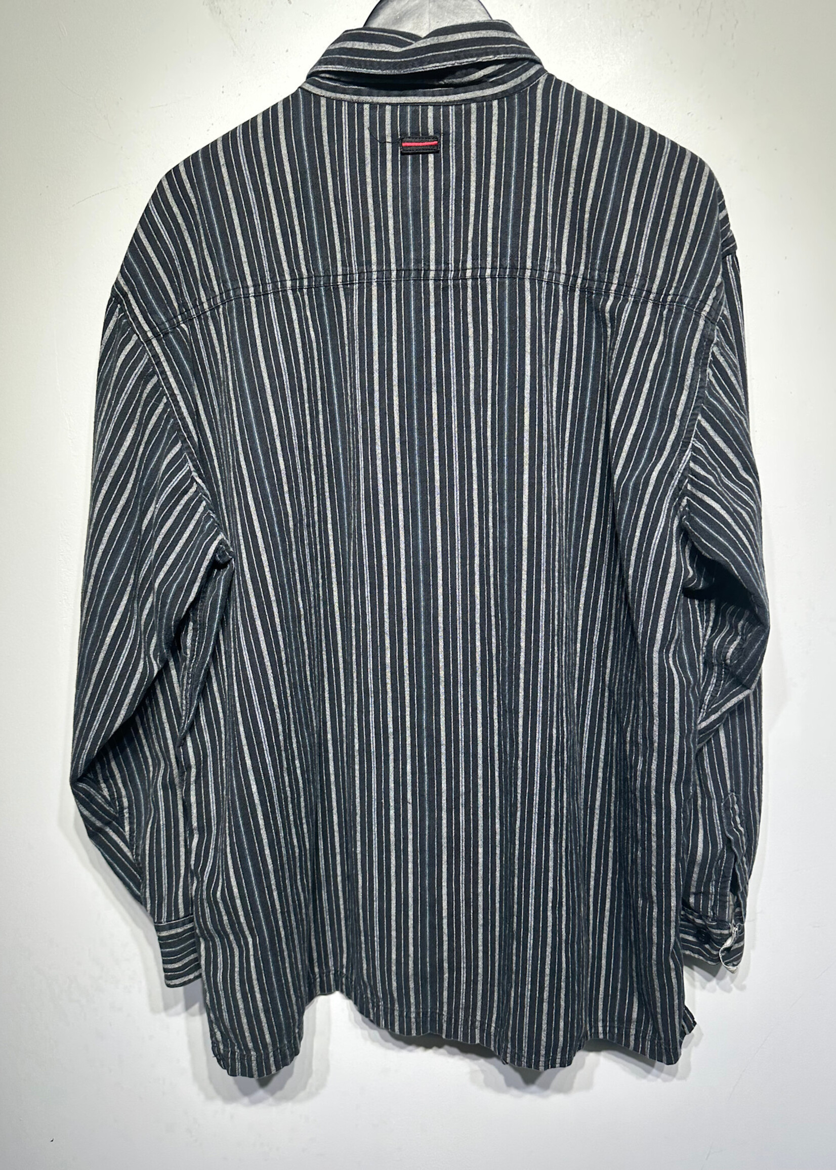 Fubu Y2K Pinstripe Graphic B/U XXL