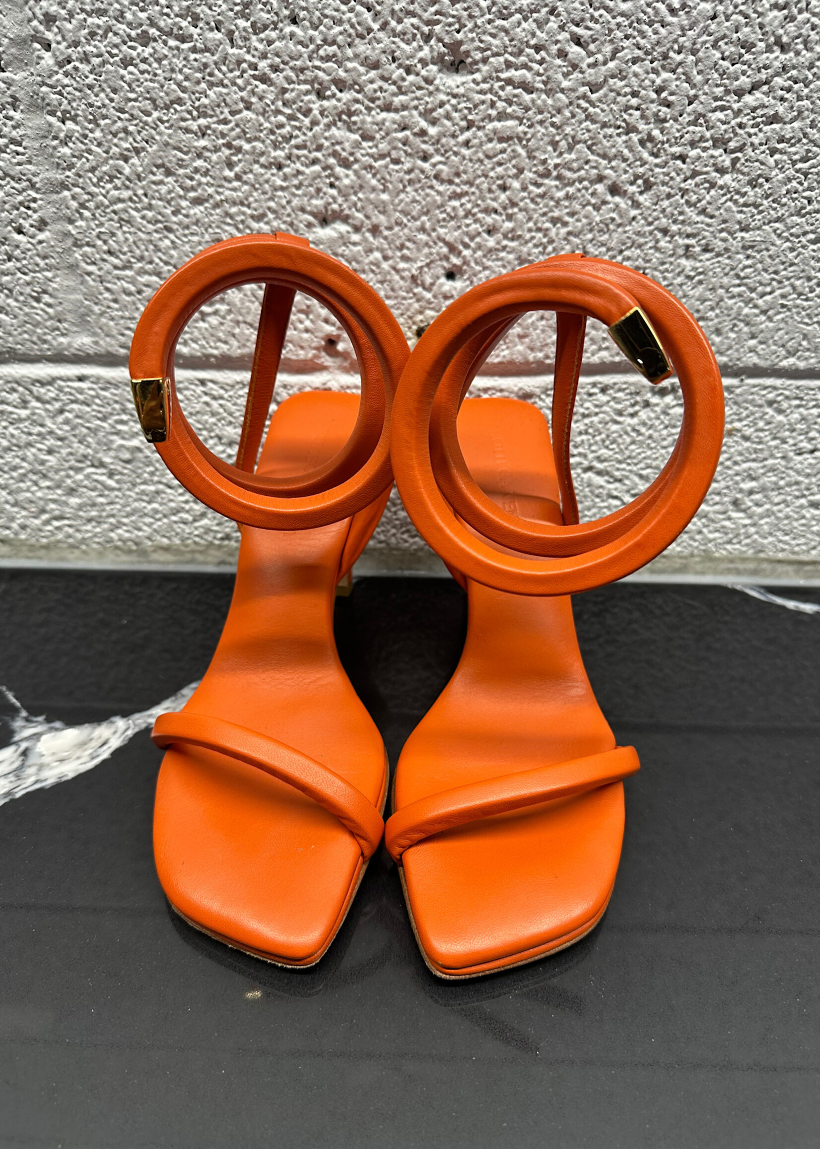 Bottega Veneta Napa Spiral Heel 36.5/6.5