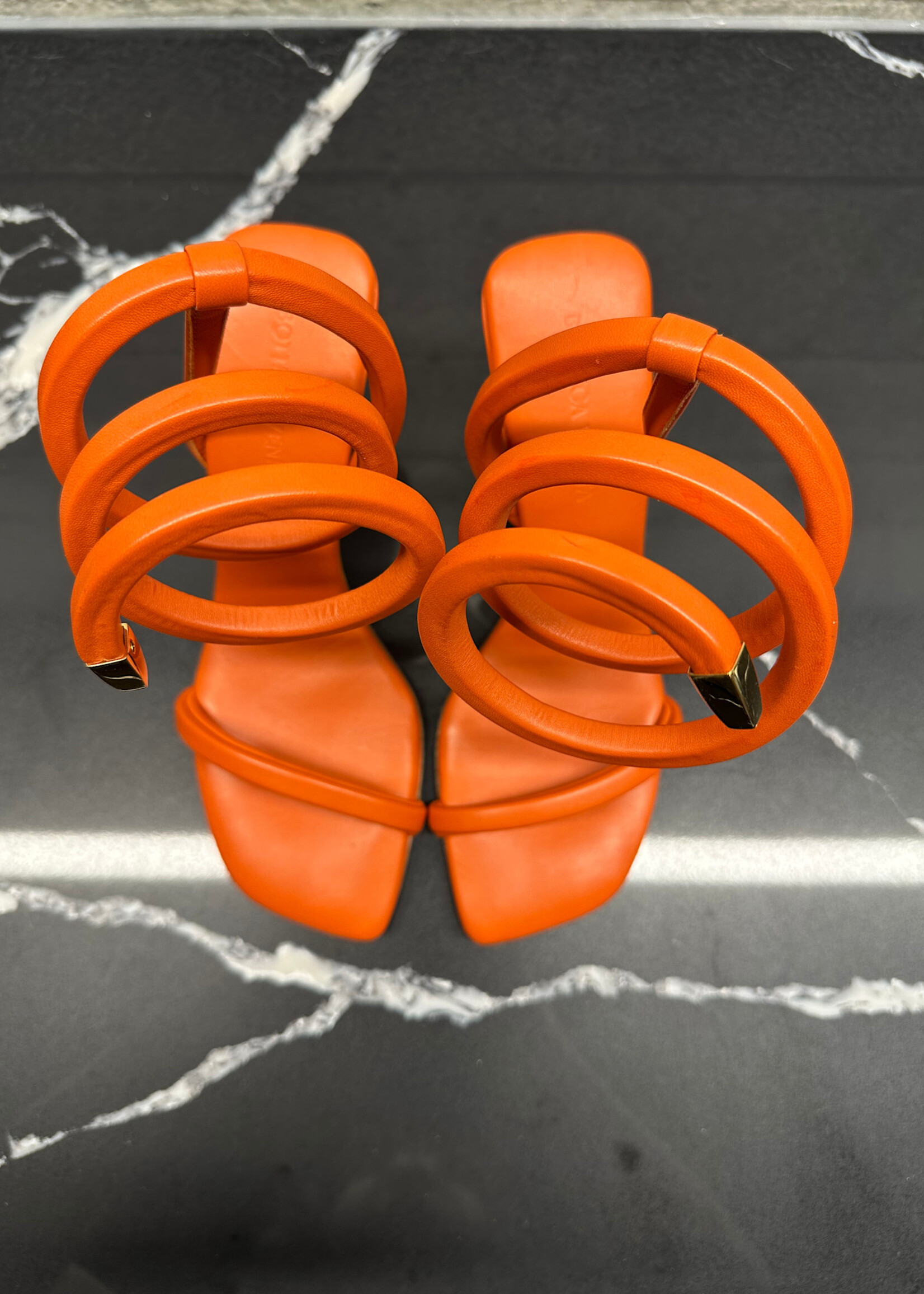 Bottega Veneta Napa Spiral Heel 36.5/6.5